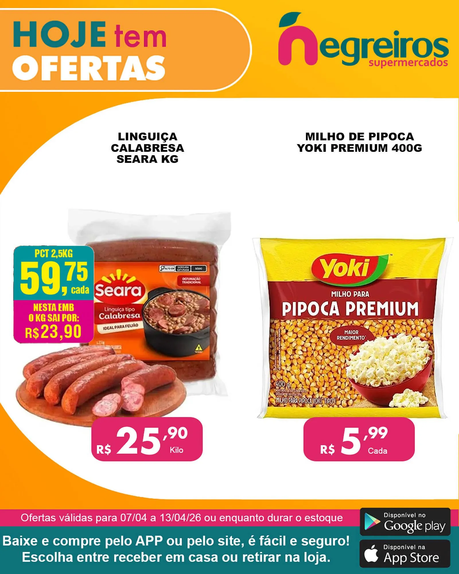 Encarte de Folheto Negreiros 7 de abril até 13 de abril 2026 - Pagina 2