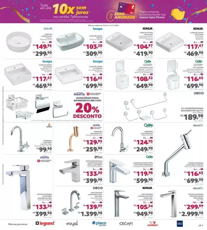 Encarte de GRÃ FEIRA TELHANORTE 24 de outubro até 11 de novembro 2024 - Pagina 7