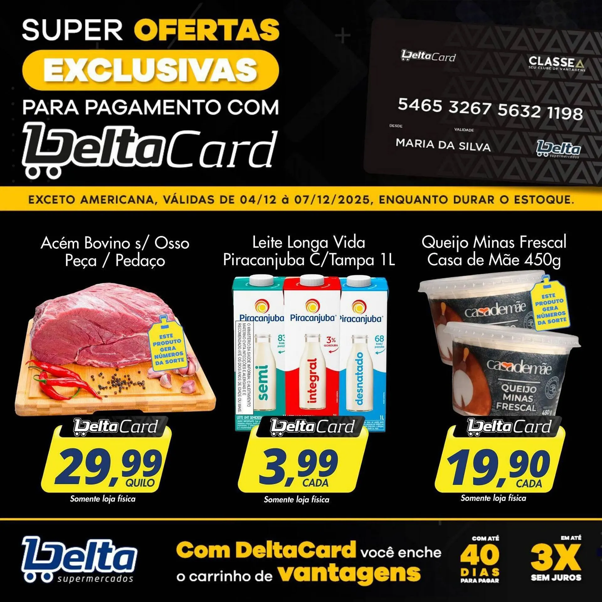 Encarte de Catálogo Delta Supermercados 5 de dezembro até 7 de dezembro 2025 - Pagina 1