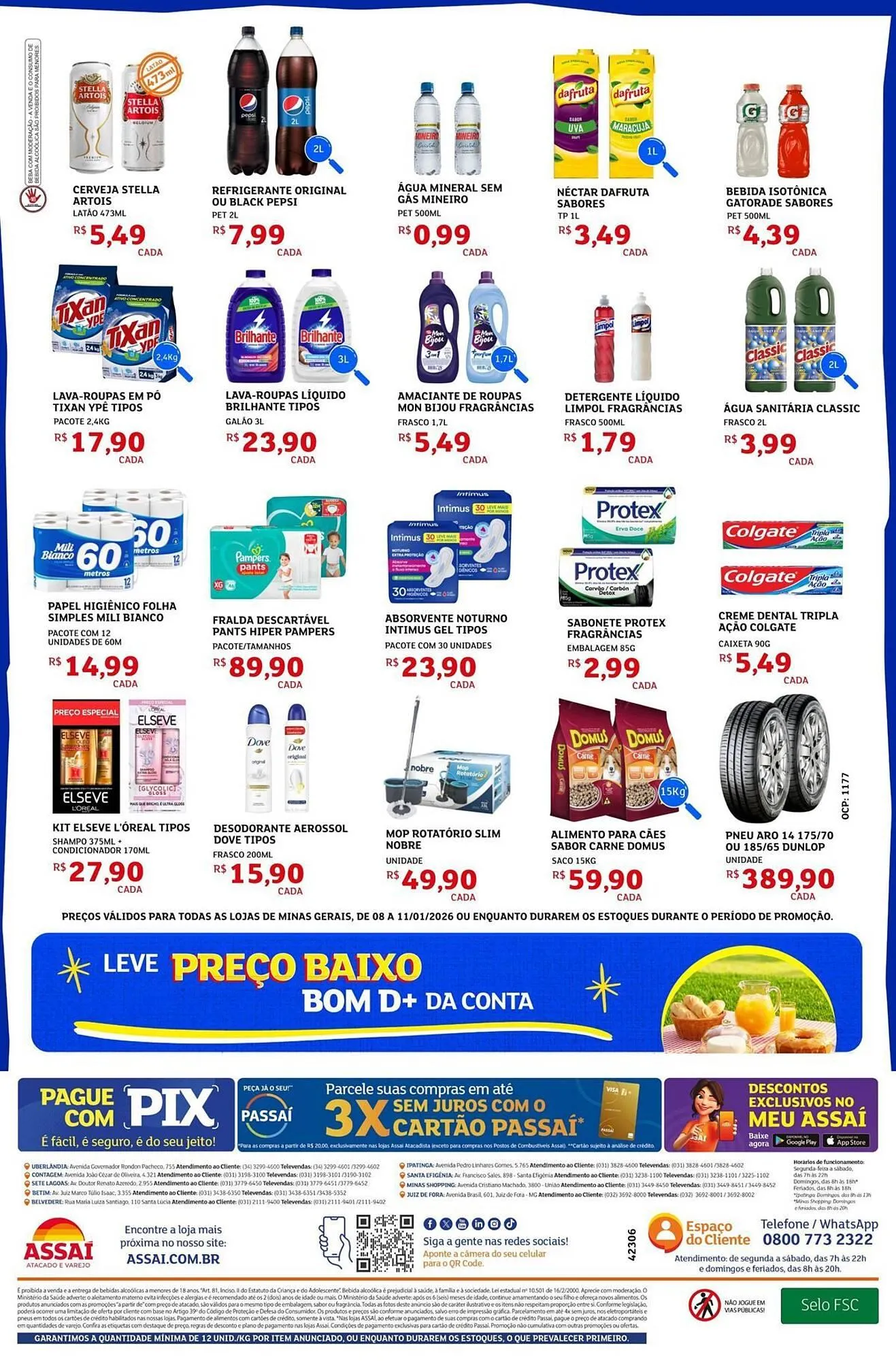 Encarte de Encarte Assaí Atacadista 8 de janeiro até 11 de janeiro 2026 - Pagina 2
