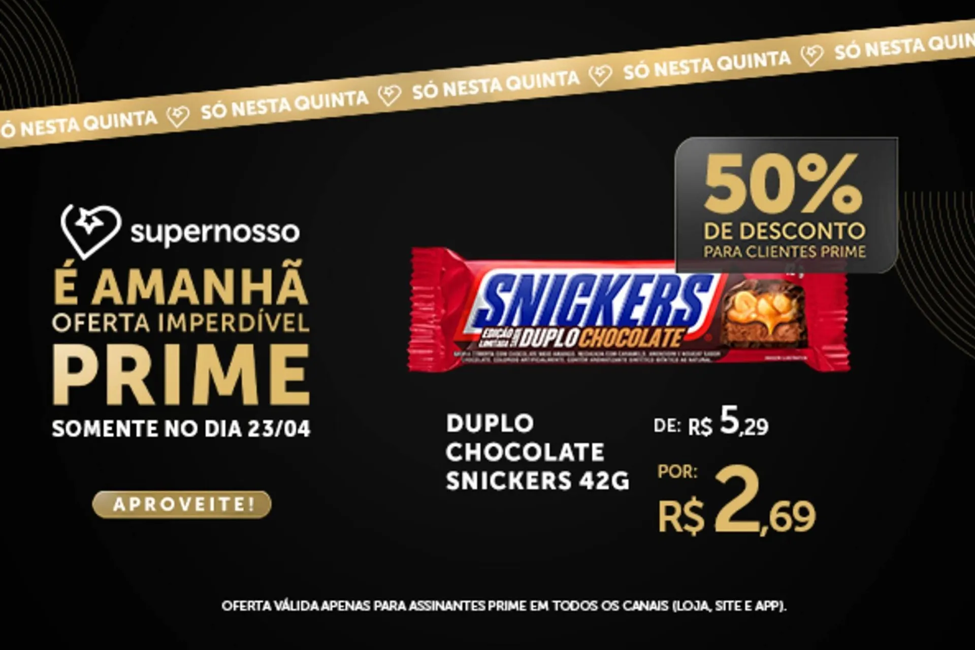 Encarte de Folheto Super Nosso 23 de abril até 23 de abril 2026 - Pagina 1