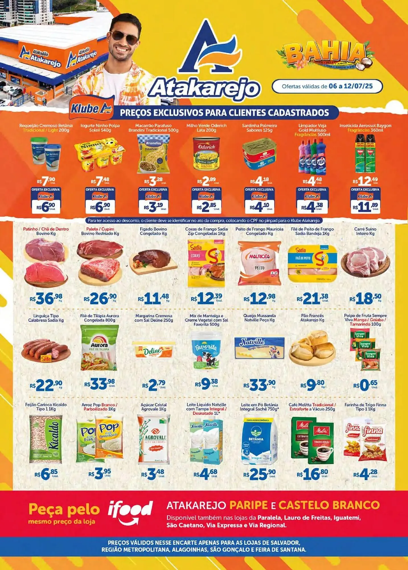 Encarte de Catálogo Atakarejo 6 de julho até 12 de julho 2025 - Pagina 1