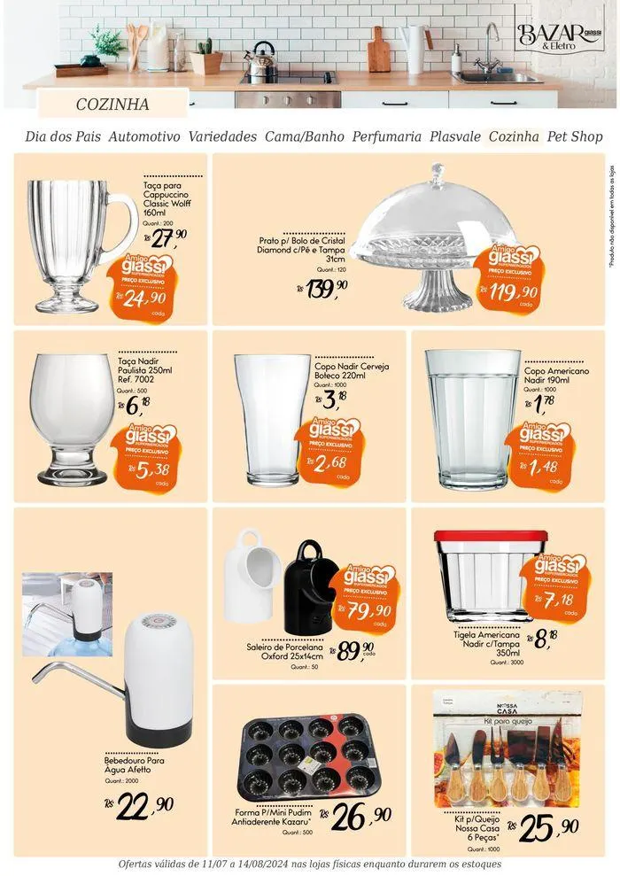 Encarte de Bazar & Eletro Giassi 11 de julho até 14 de agosto 2024 - Pagina 2