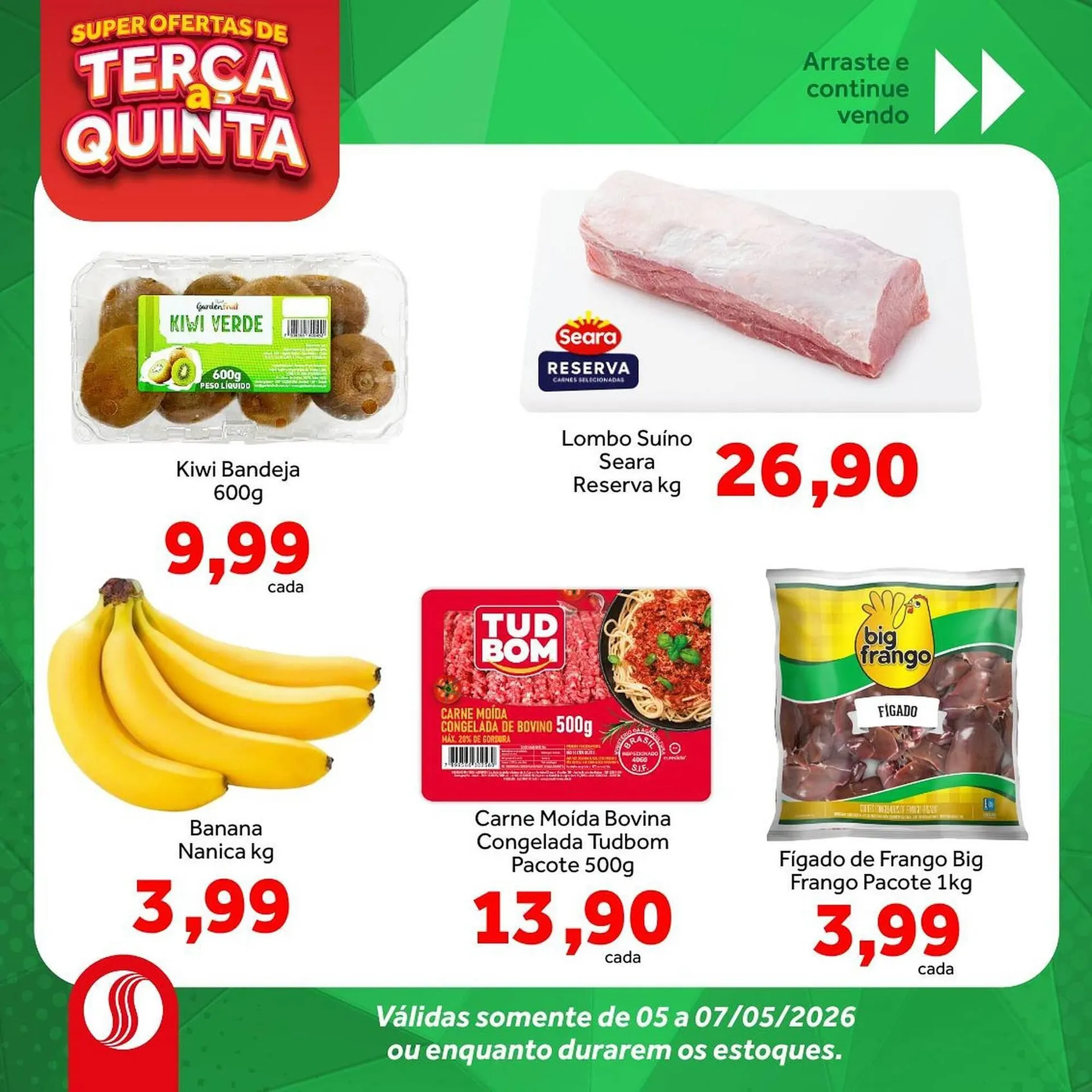 Encarte de Folheto Shibata Supermercados 5 de maio até 7 de maio 2026 - Pagina 2