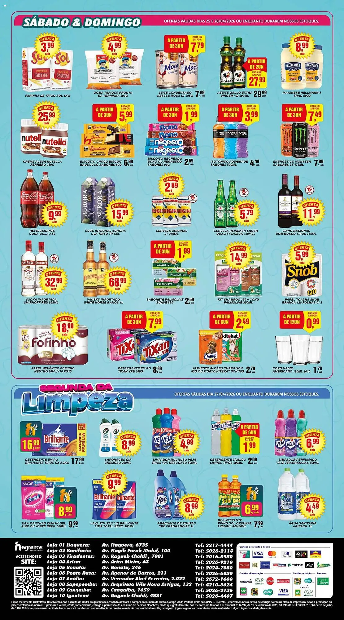 Encarte de Folheto Negreiros 25 de abril até 27 de abril 2026 - Pagina 2