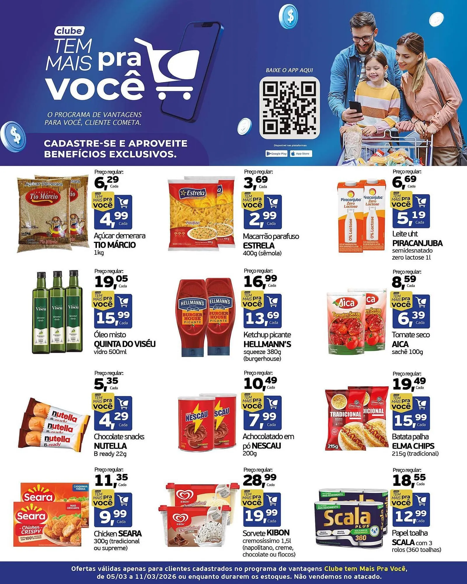 Encarte de Encarte Cometa Supermercados 5 de março até 11 de março 2026 - Pagina 1