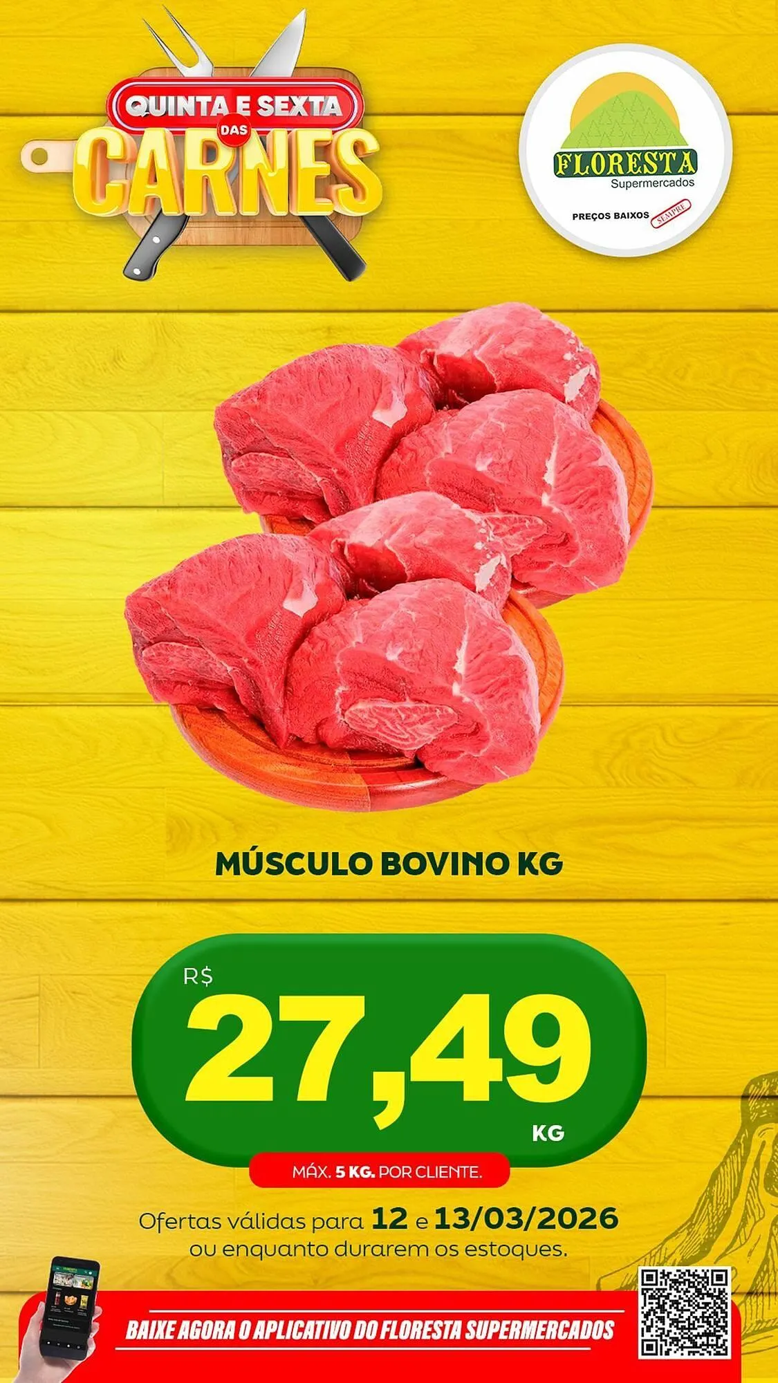 Encarte de Catálogo Floresta Supermercados 12 de março até 13 de março 2026 - Pagina 3