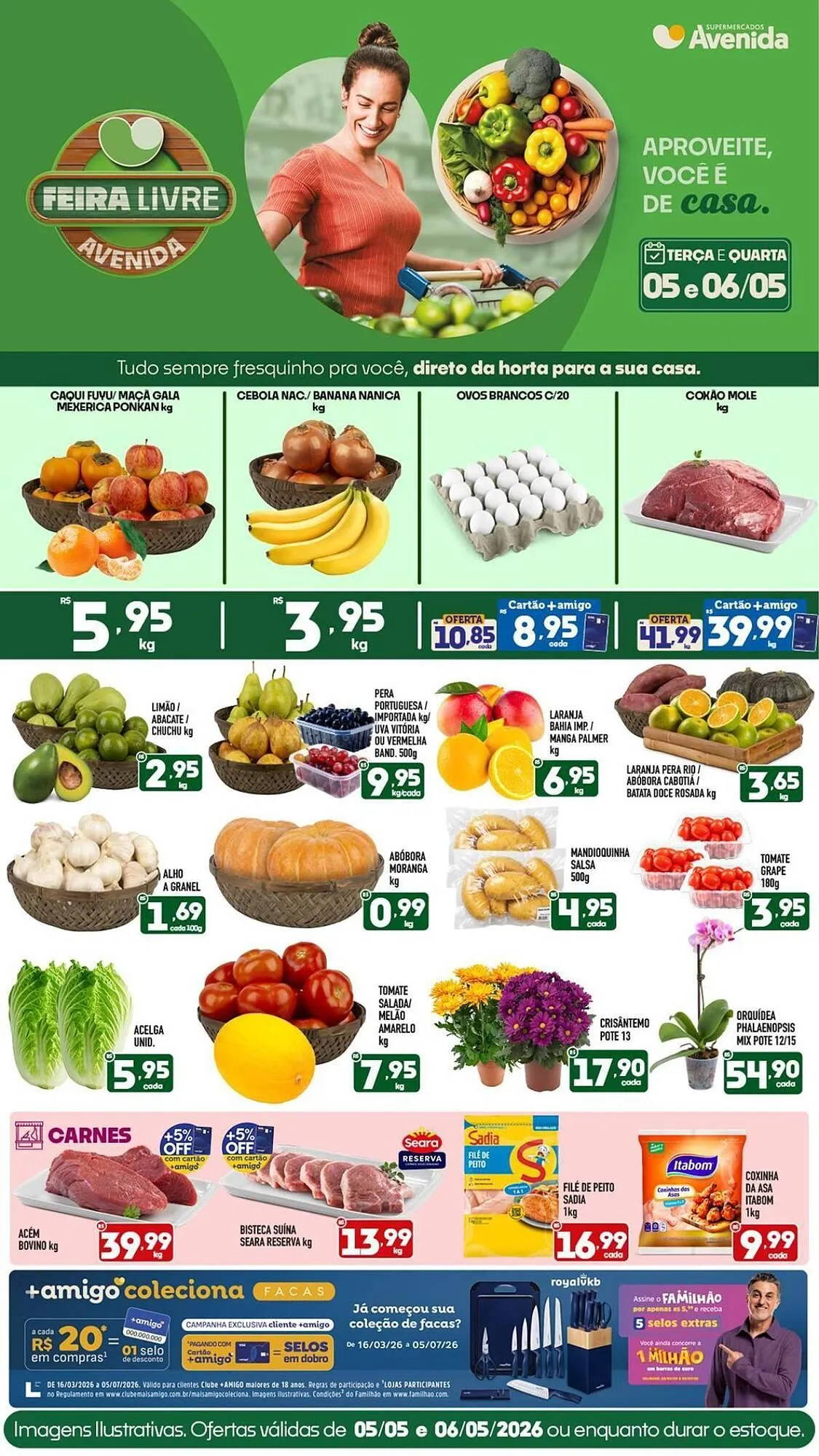 Encarte de Catálogo Supermercados Avenida 5 de maio até 6 de maio 2026 - Pagina 1