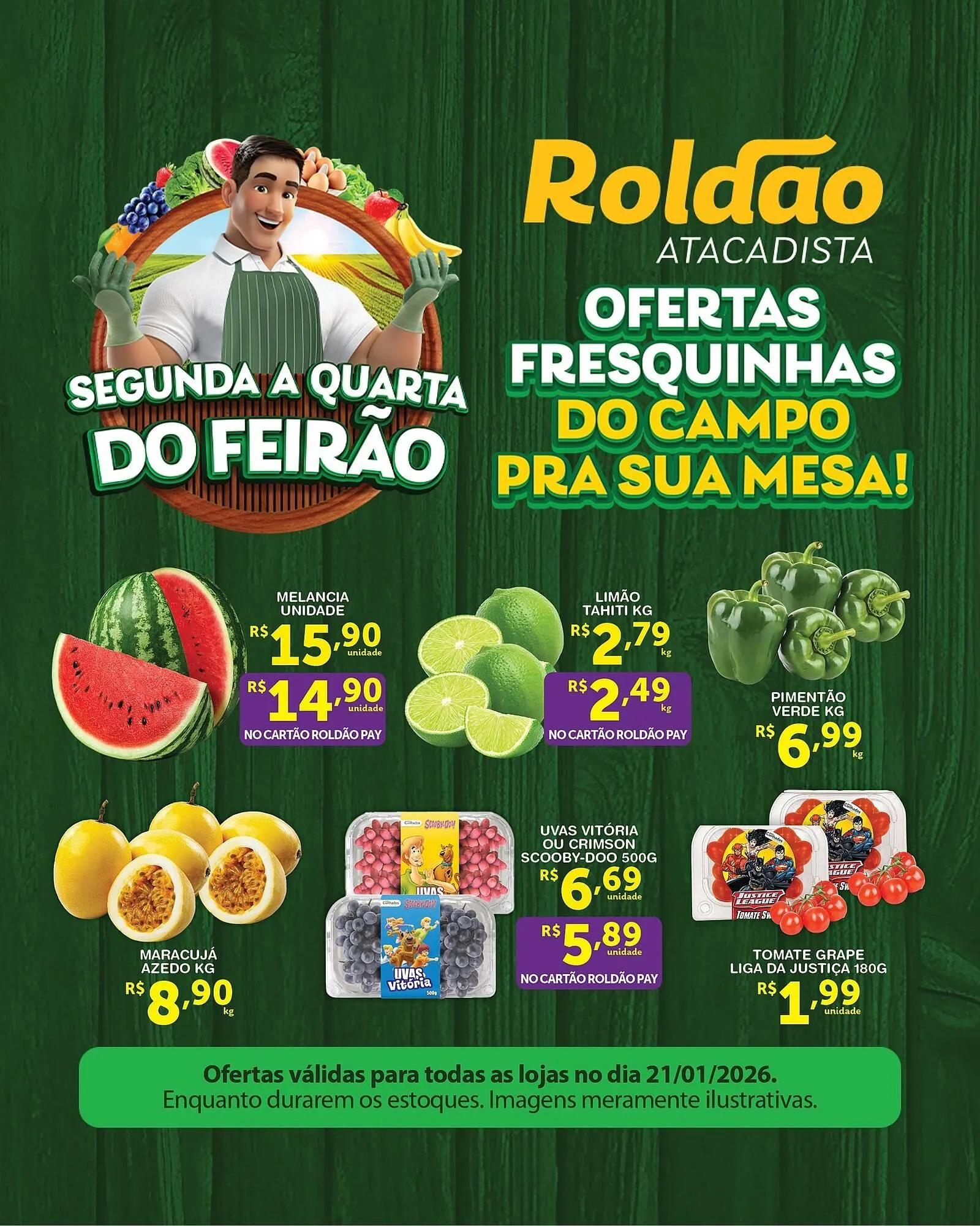 Encarte de Folheto Roldão 21 de janeiro até 21 de janeiro 2026 - Pagina 1