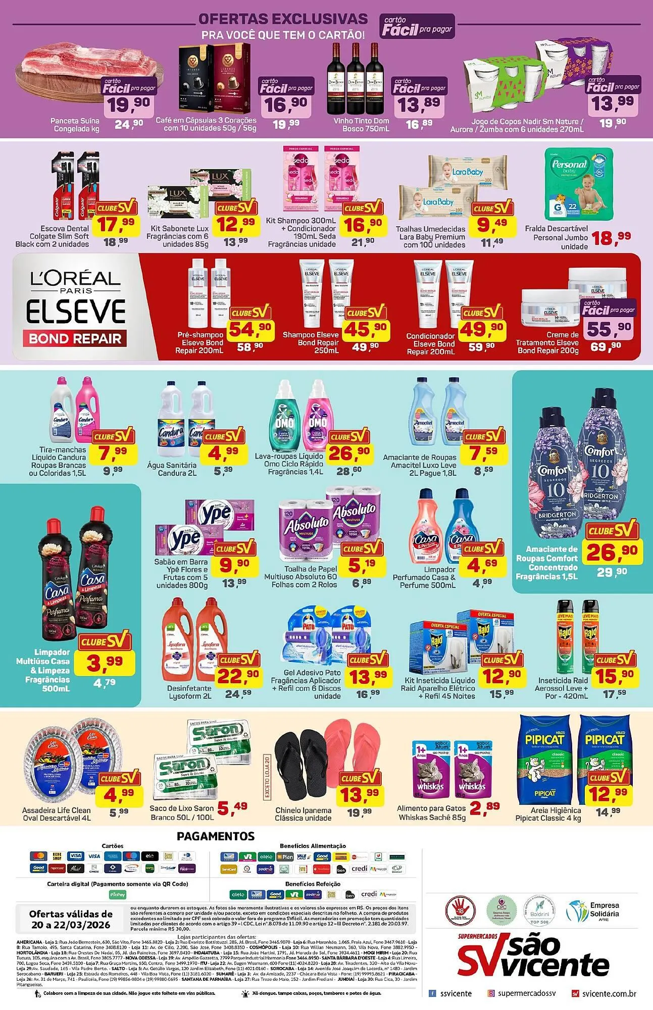 Encarte de Catálogo Supermercados São Vicente 20 de março até 22 de março 2026 - Pagina 4