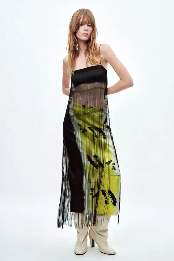 SAIA TUBO ESTAMPADA ZW COLLECTION