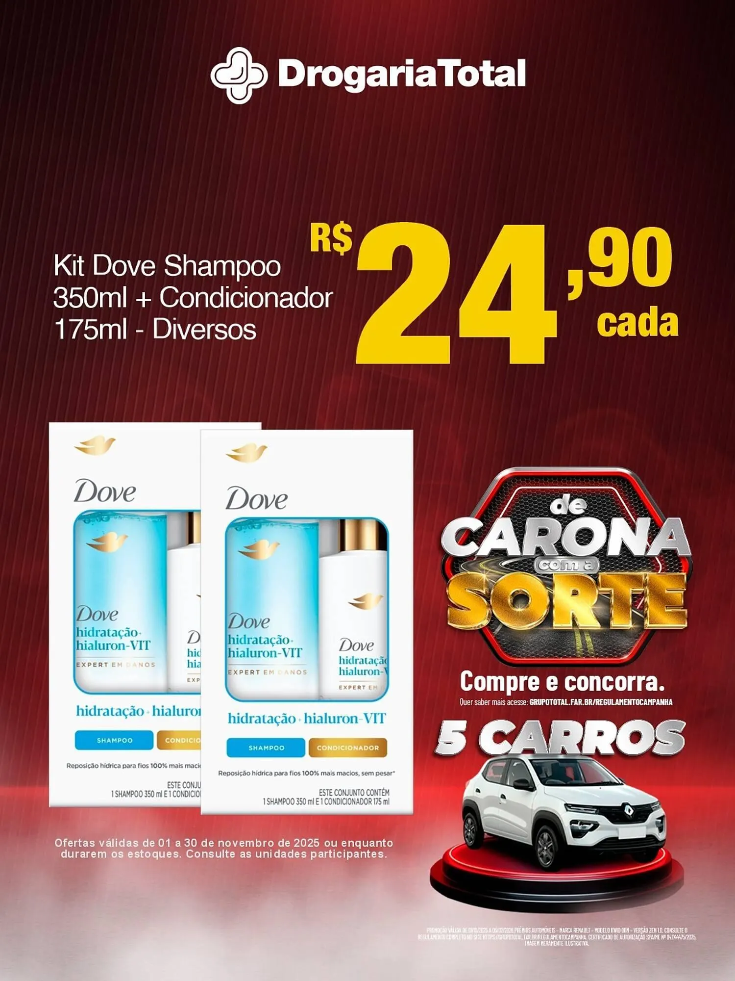Encarte de Catálogo Drogaria Total 7 de novembro até 30 de novembro 2025 - Pagina 1