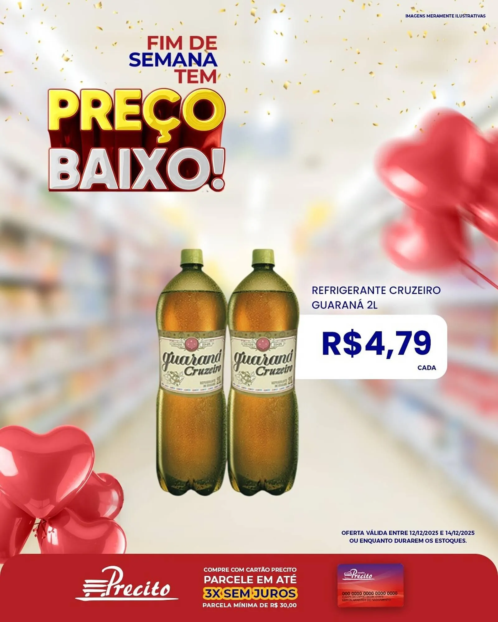 Encarte de Catálogo Supermercado Precito 12 de dezembro até 14 de dezembro 2025 - Pagina 5