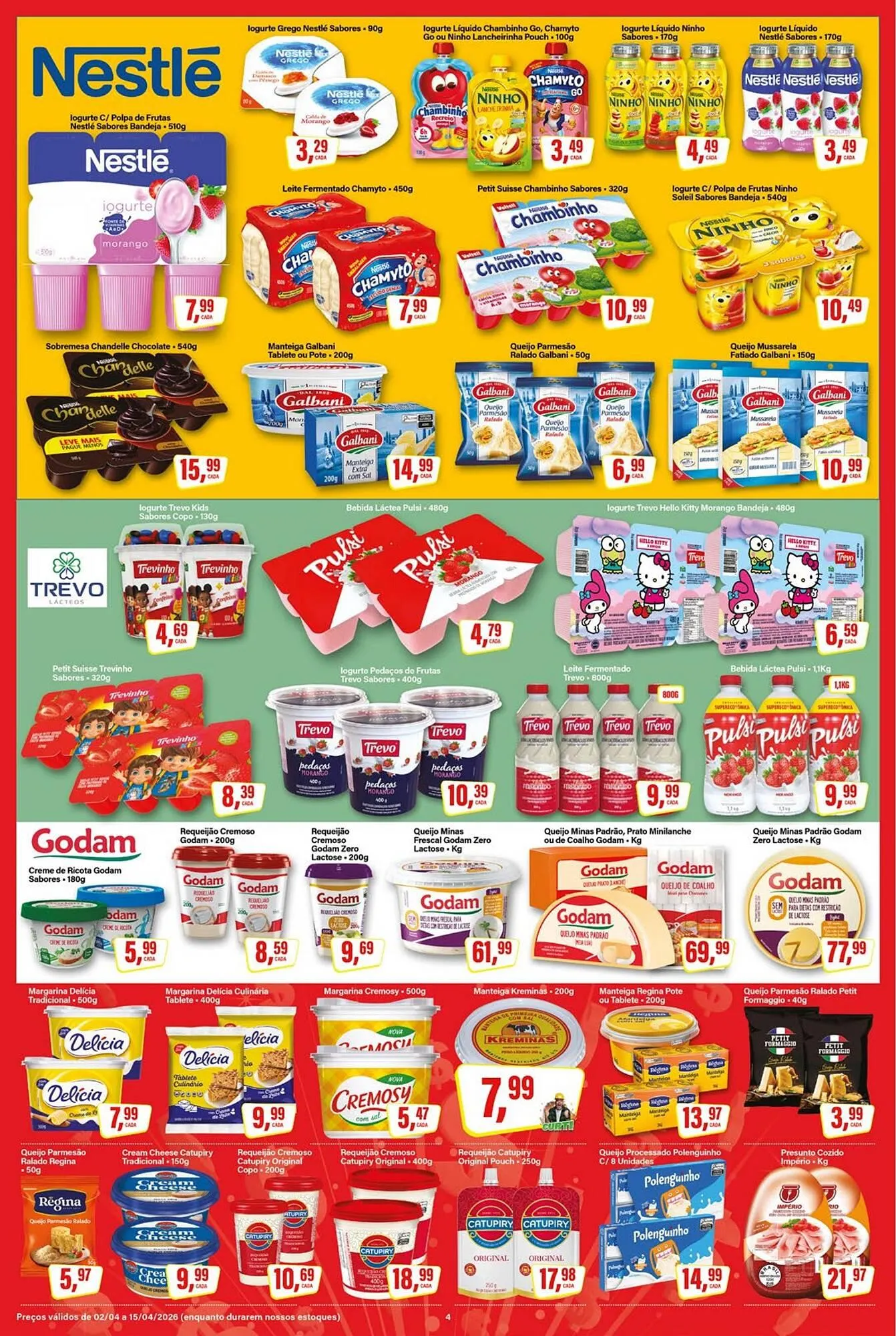 Encarte de Encarte Rede Supermarket 9 de abril até 15 de abril 2026 - Pagina 4