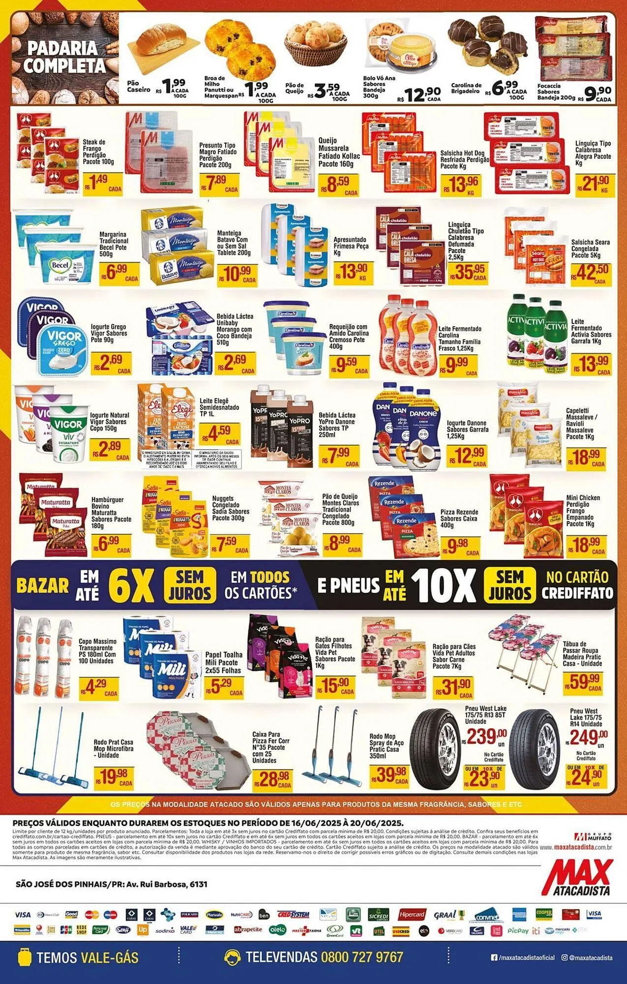 Encarte de Catálogo Max Atacadista 16 de junho até 20 de junho 2025 - Pagina 4