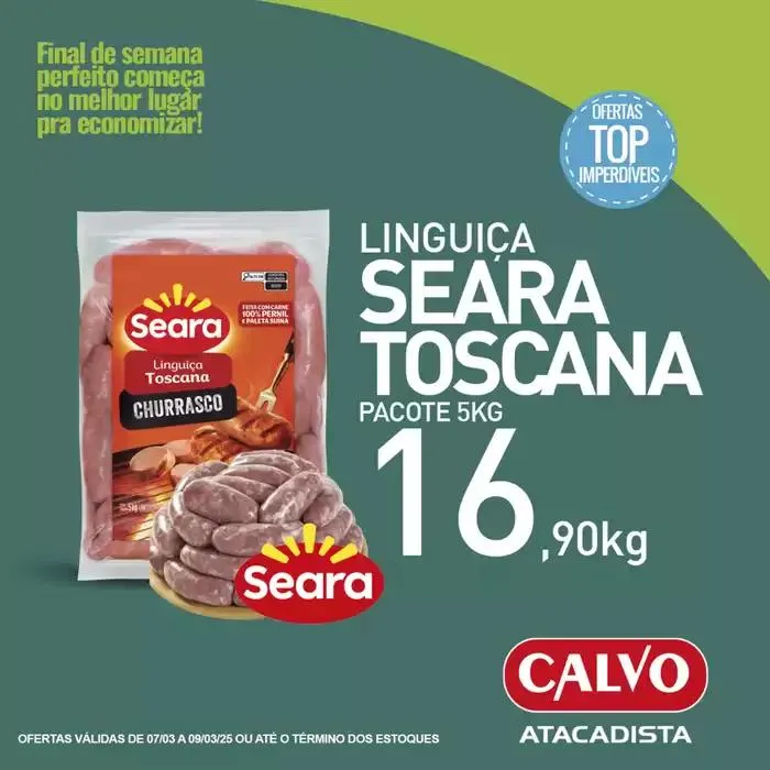 Encarte de Encarte Calvo Atacadista 10 de março até 13 de março 2025 - Pagina 8