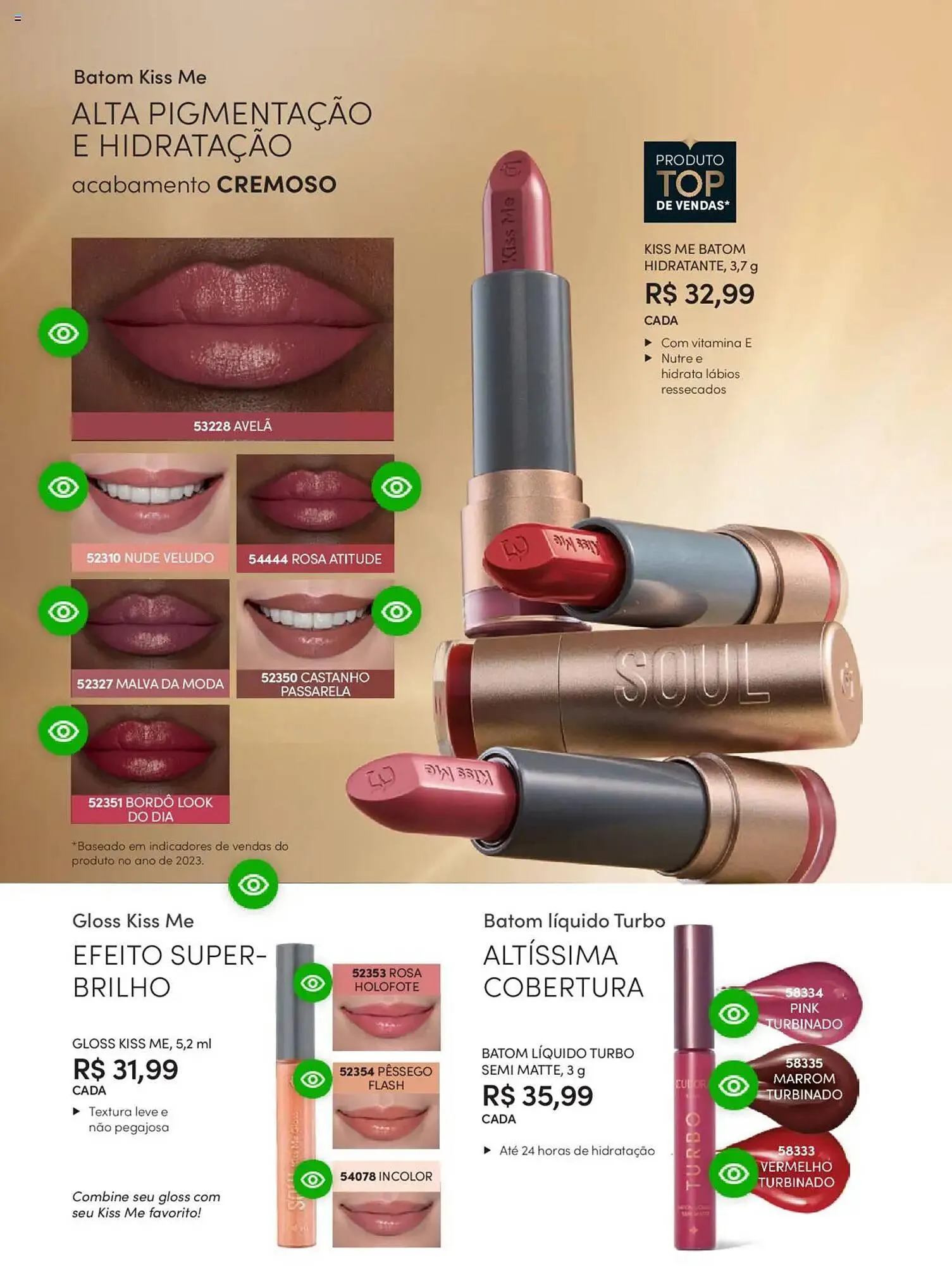 Encarte de Catálogo Eudora 25 de junho até 17 de julho 2025 - Pagina 56