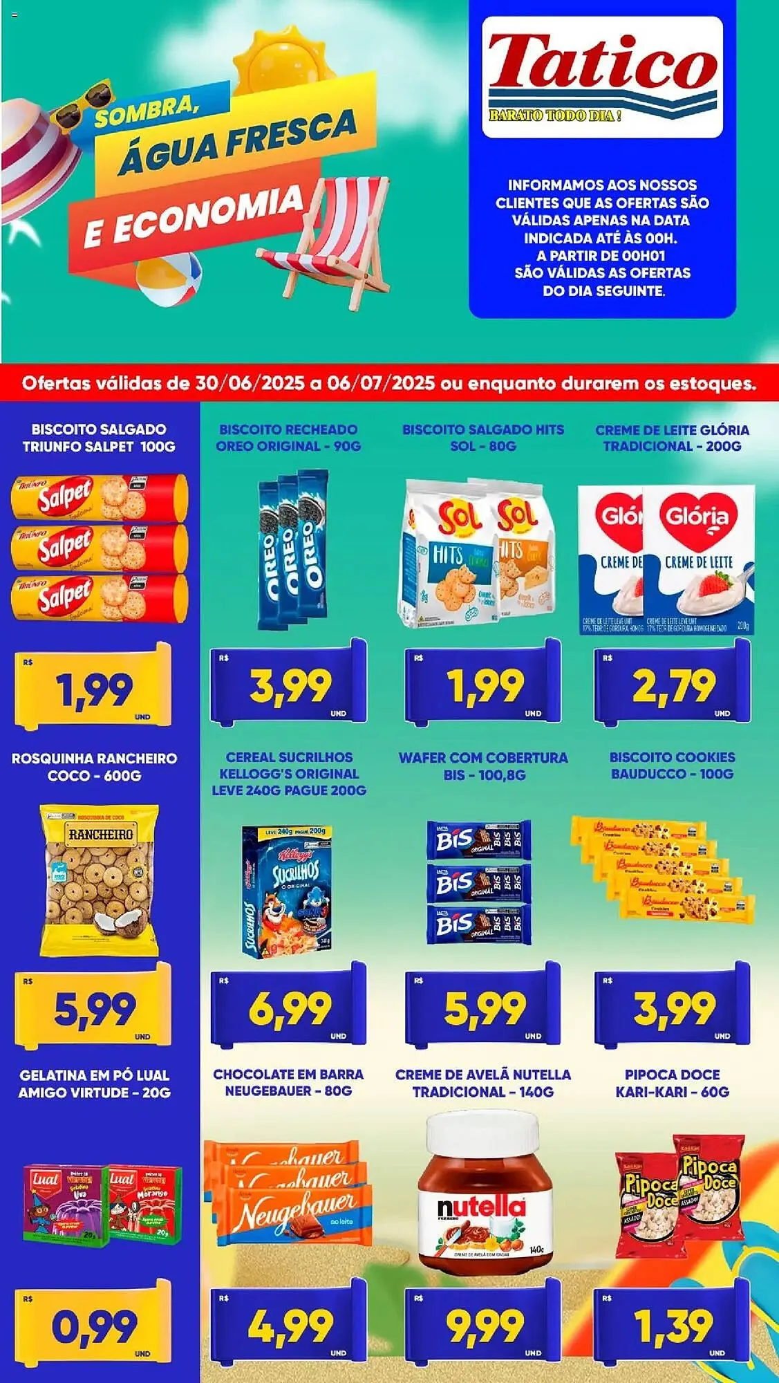 Encarte de Catálogo Tatico 30 de junho até 6 de julho 2025 - Pagina 6