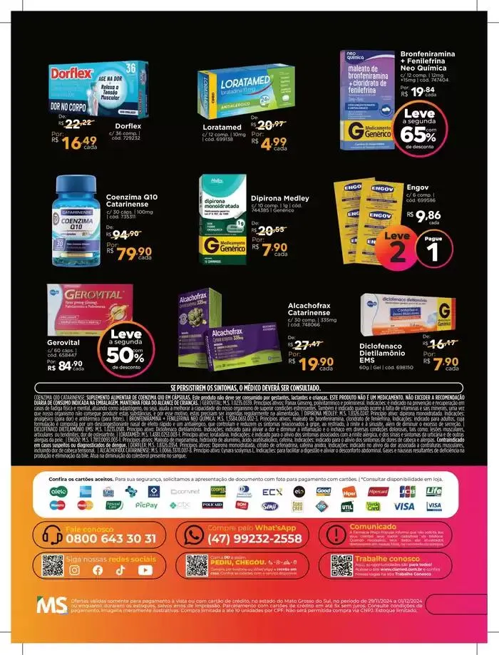 Encarte de Folheto PP BF - Novembro 2024 - MS 29 de novembro até 1 de dezembro 2024 - Pagina 4