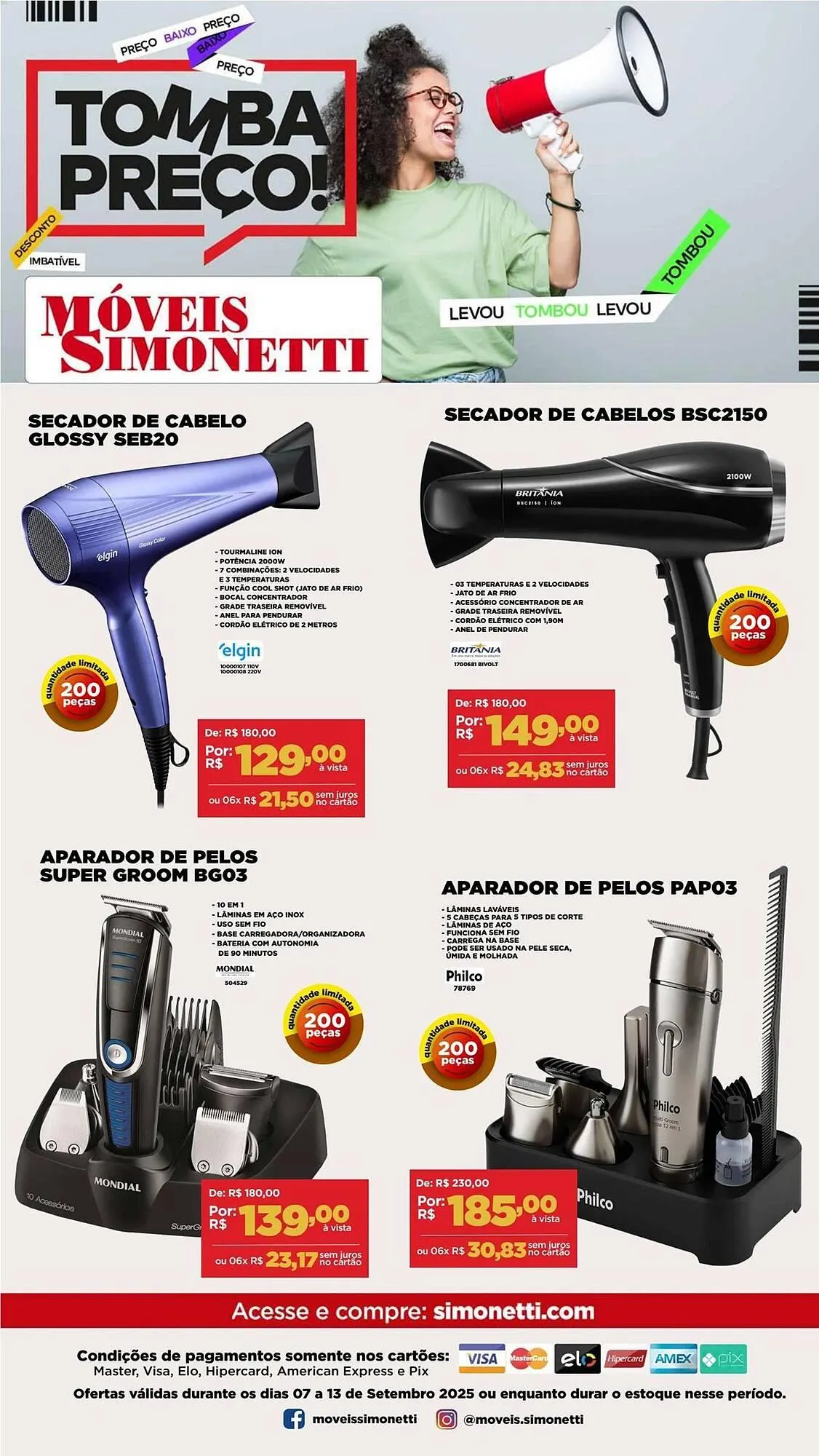 Encarte de Catálogo Móveis Simonetti 8 de setembro até 13 de setembro 2025 - Pagina 42