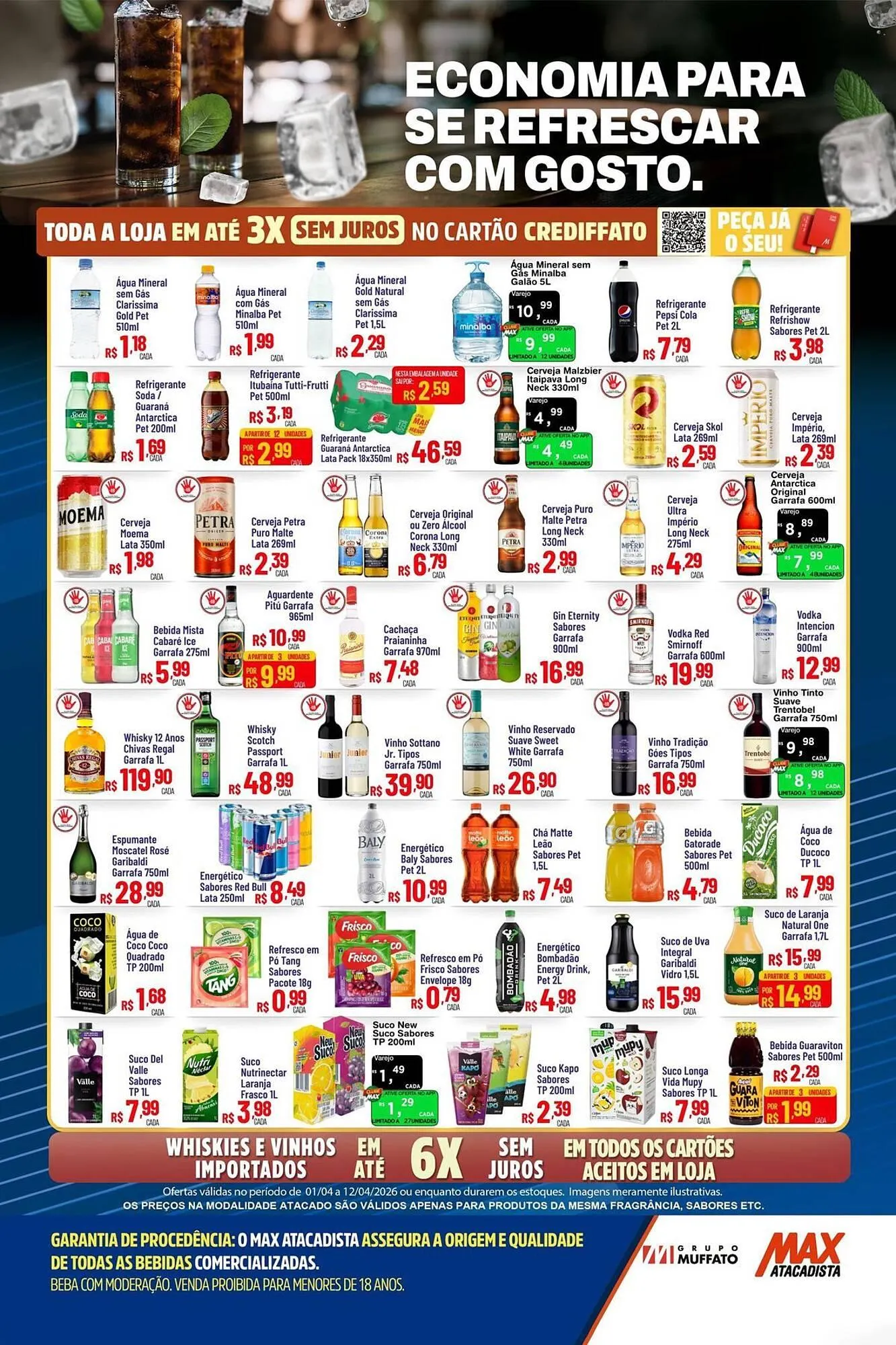 Encarte de Encarte Max Atacadista 1 de abril até 12 de abril 2026 - Pagina 4