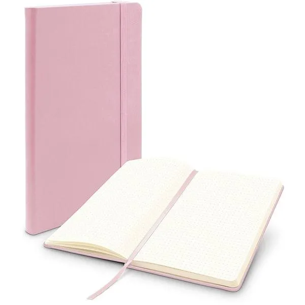 Caderno anotações 13x21cm pontil. 80fls c.dura rx pastel Spiral PT 1 UN