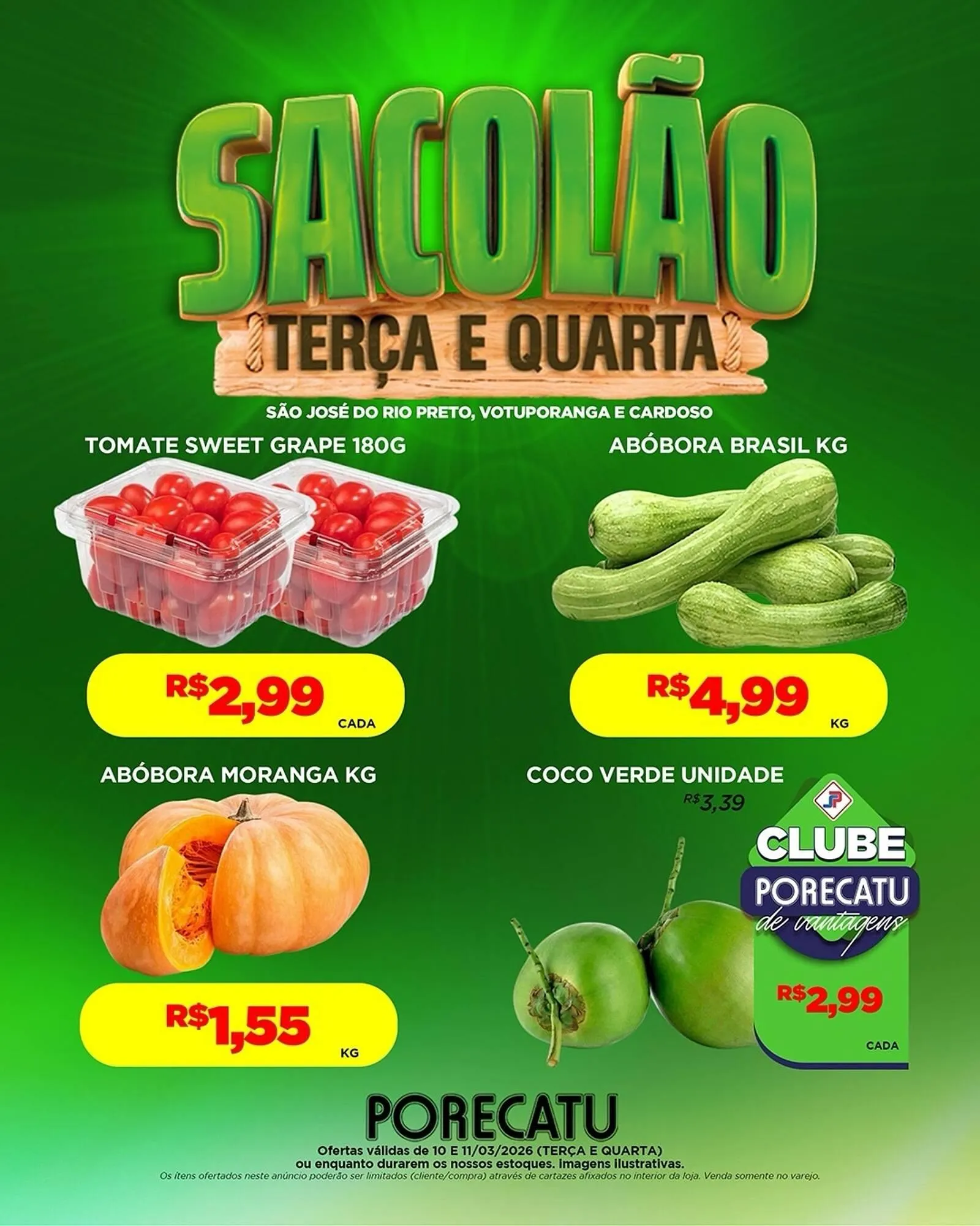 Encarte de Catálogo Supermercado Porecatu 10 de março até 11 de março 2026 - Pagina 5