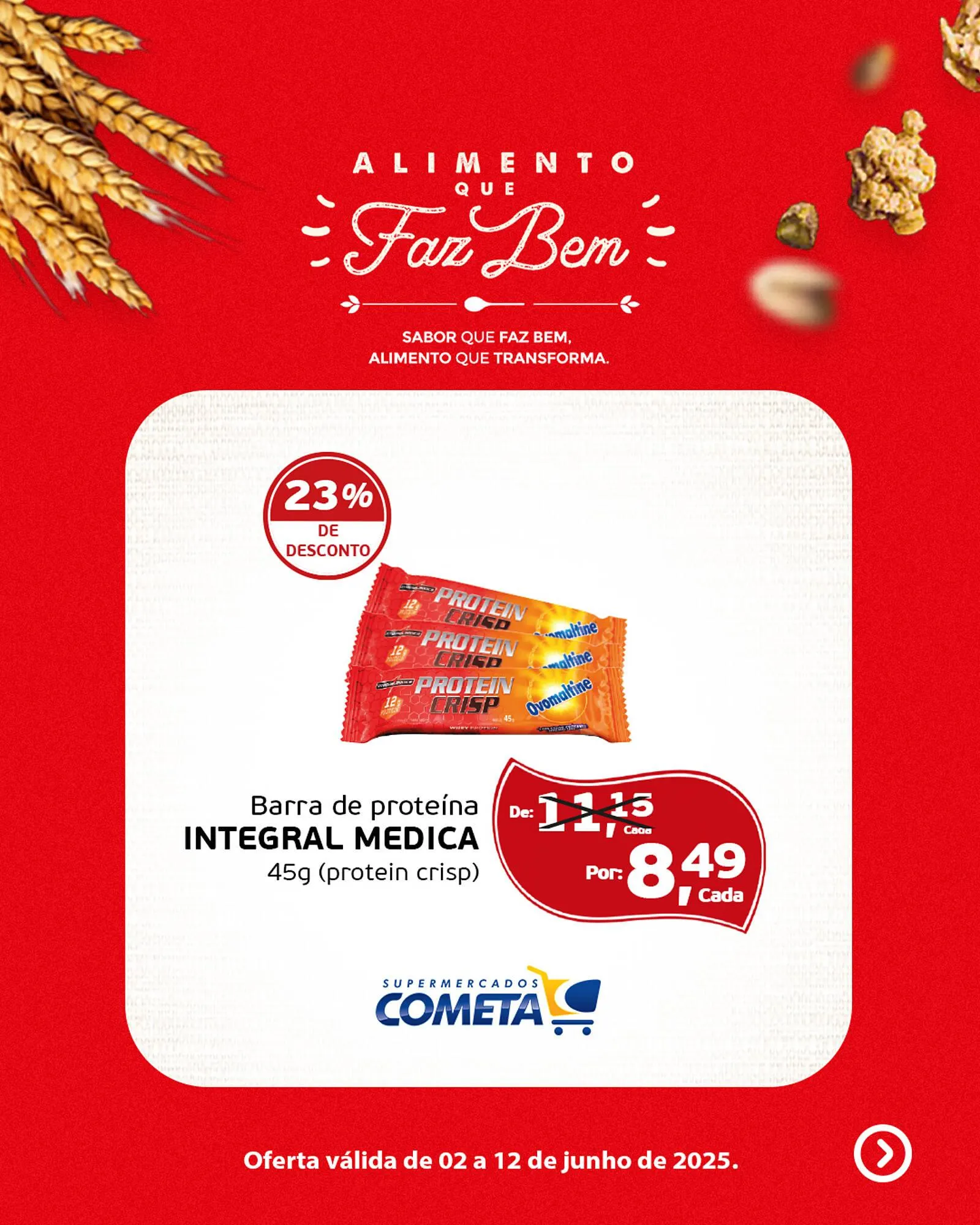 Encarte de Catálogo Cometa Supermercados 3 de junho até 12 de junho 2025 - Pagina 2