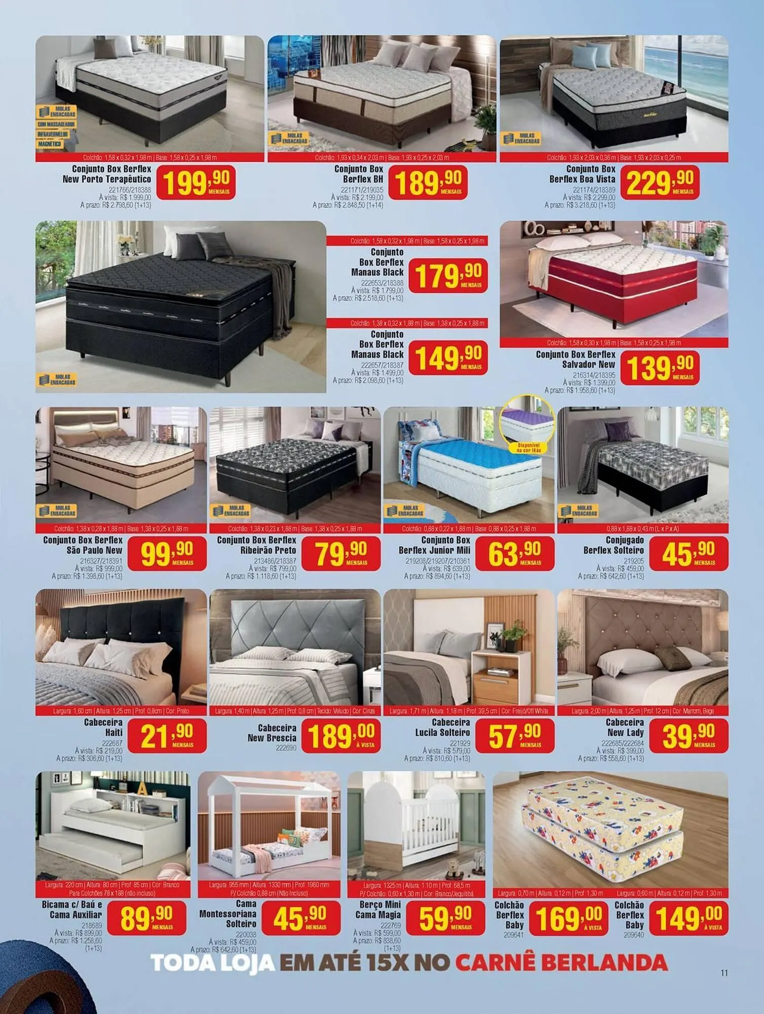 Encarte de Catálogo Berlanda 31 de julho até 31 de dezembro 2025 - Pagina 11