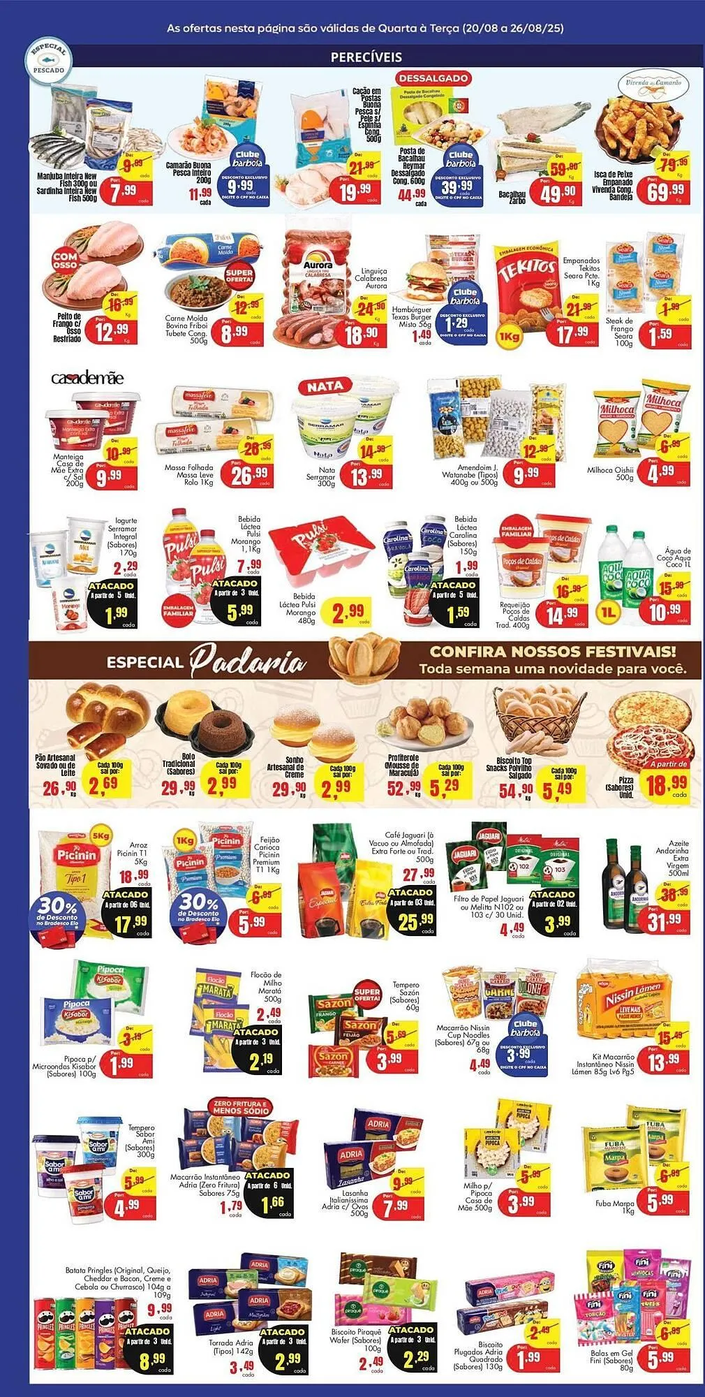 Encarte de Catálogo Barbosa Supermercados 20 de agosto até 26 de agosto 2025 - Pagina 3