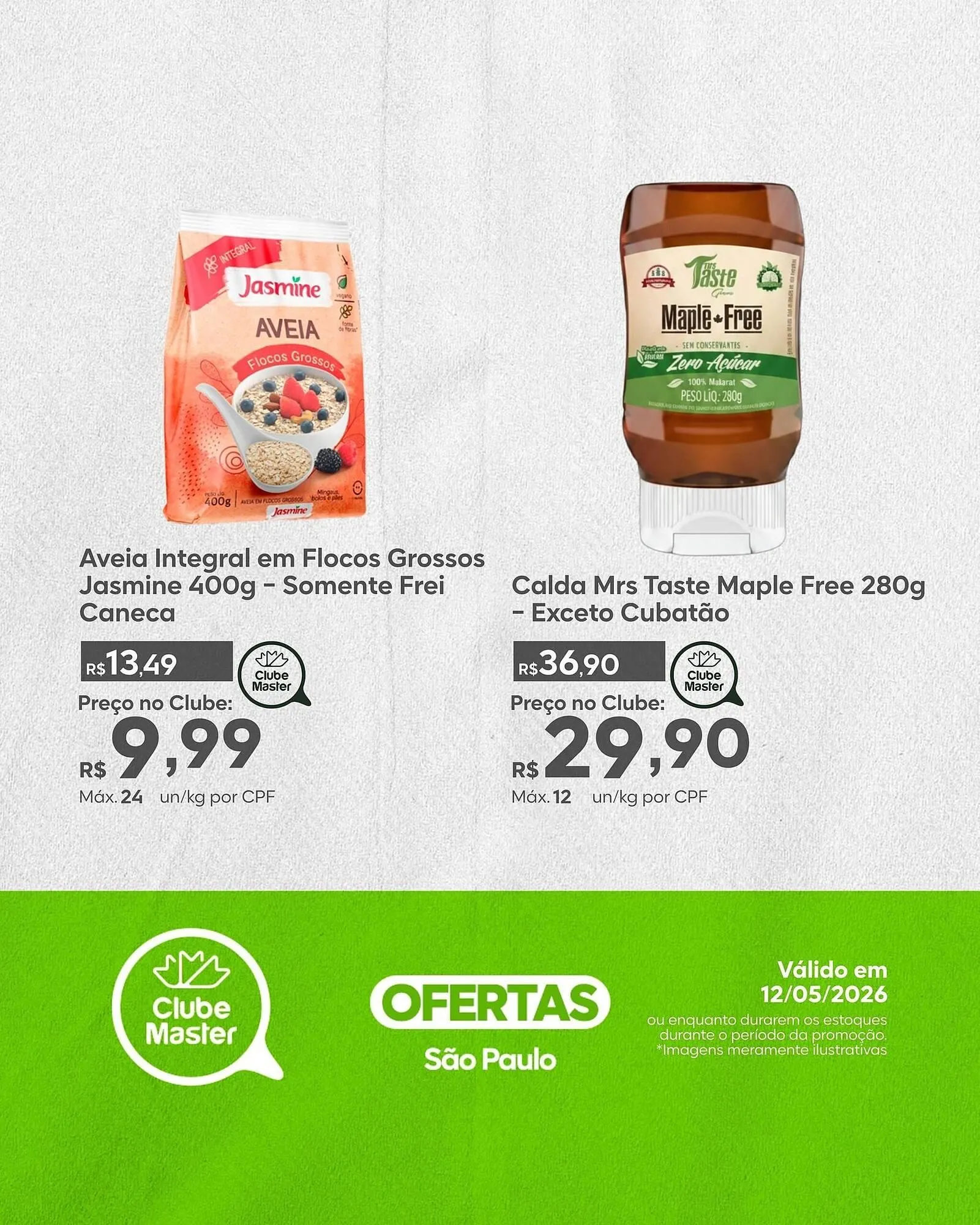 Encarte de Folheto Master Supermercados 12 de maio até 12 de maio 2026 - Pagina 4