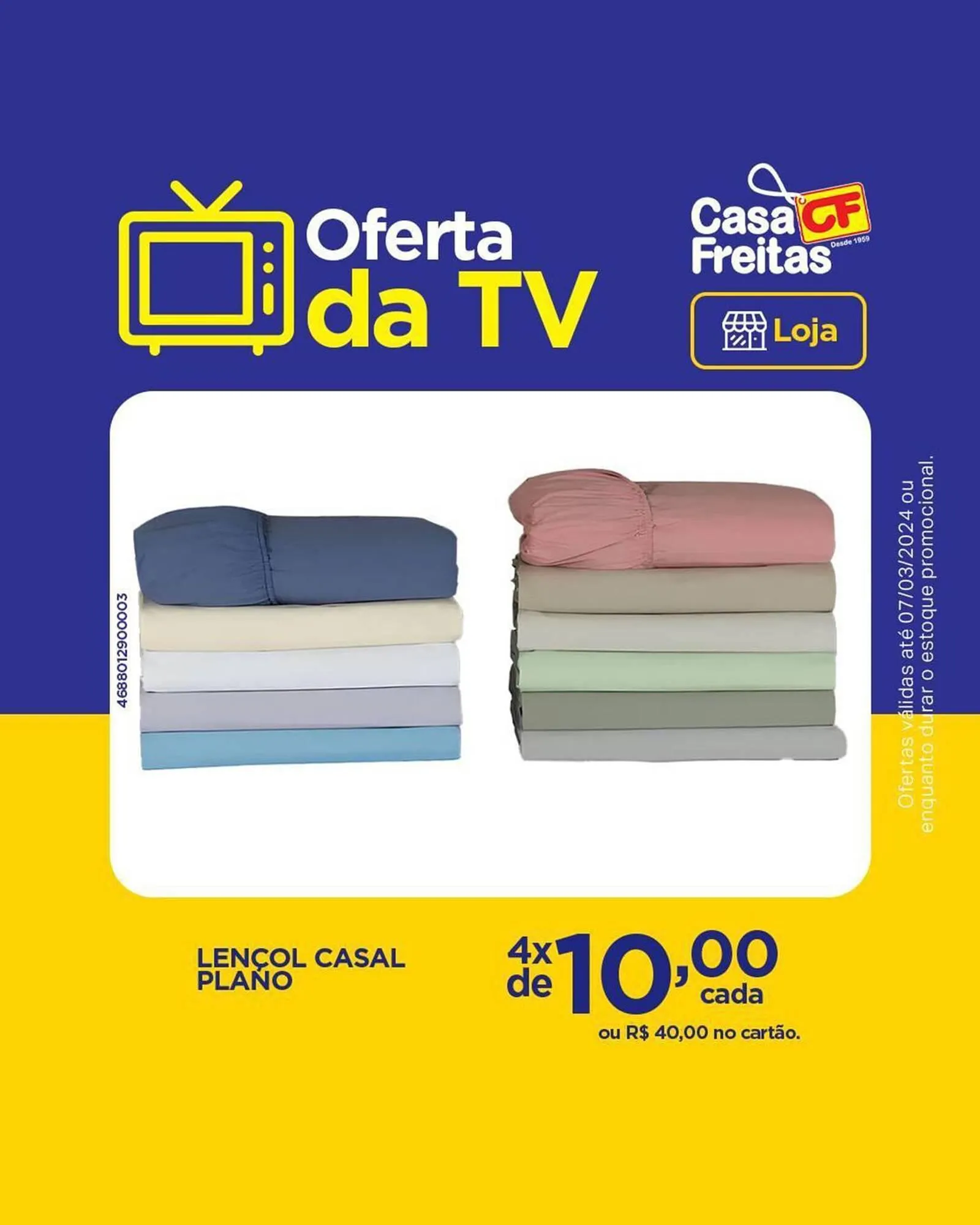 Encarte de Catálogo Casa Freitas 28 de fevereiro até 7 de março 2024 - Pagina 1