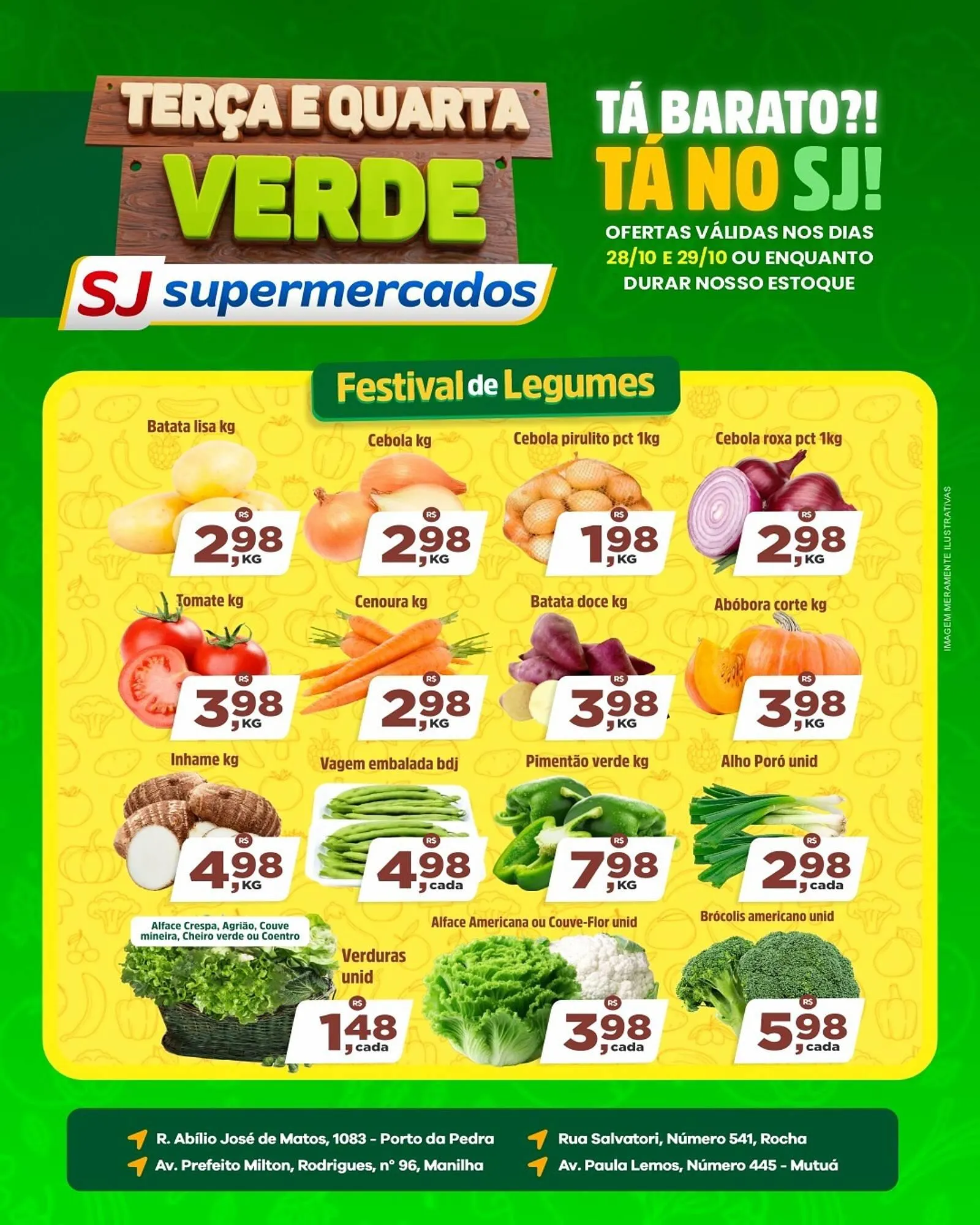 Encarte de Encarte Sj Supermercados 28 de outubro até 29 de outubro 2025 - Pagina 4