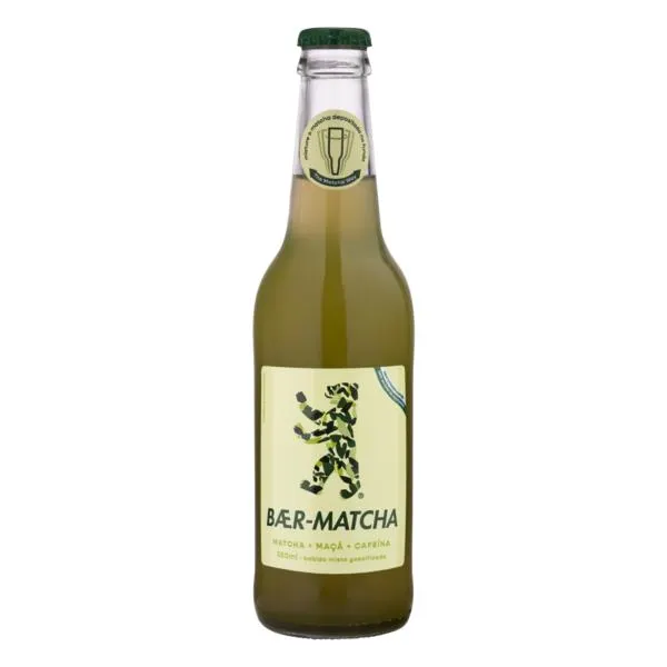 Chá Matcha Baer-Matcha Com Gás e Cafeína 350ml