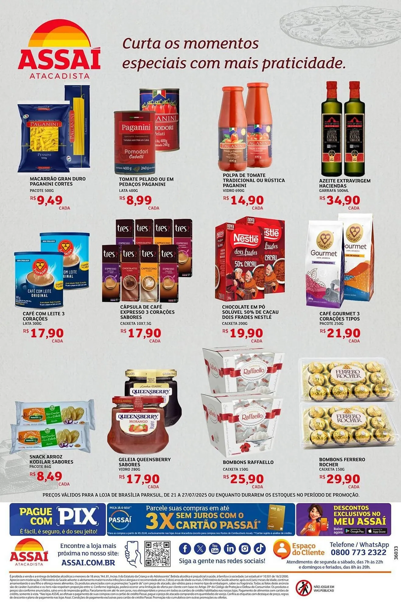 Encarte de Catálogo Assaí Atacadista 21 de julho até 27 de julho 2025 - Pagina 4