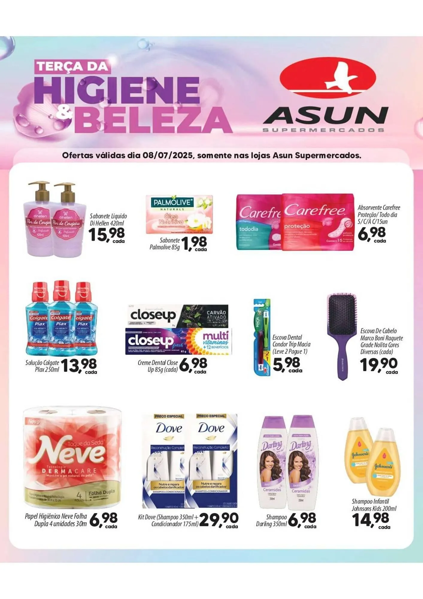 Encarte de Catálogo Asun 9 de julho até 20 de julho 2025 - Pagina 1