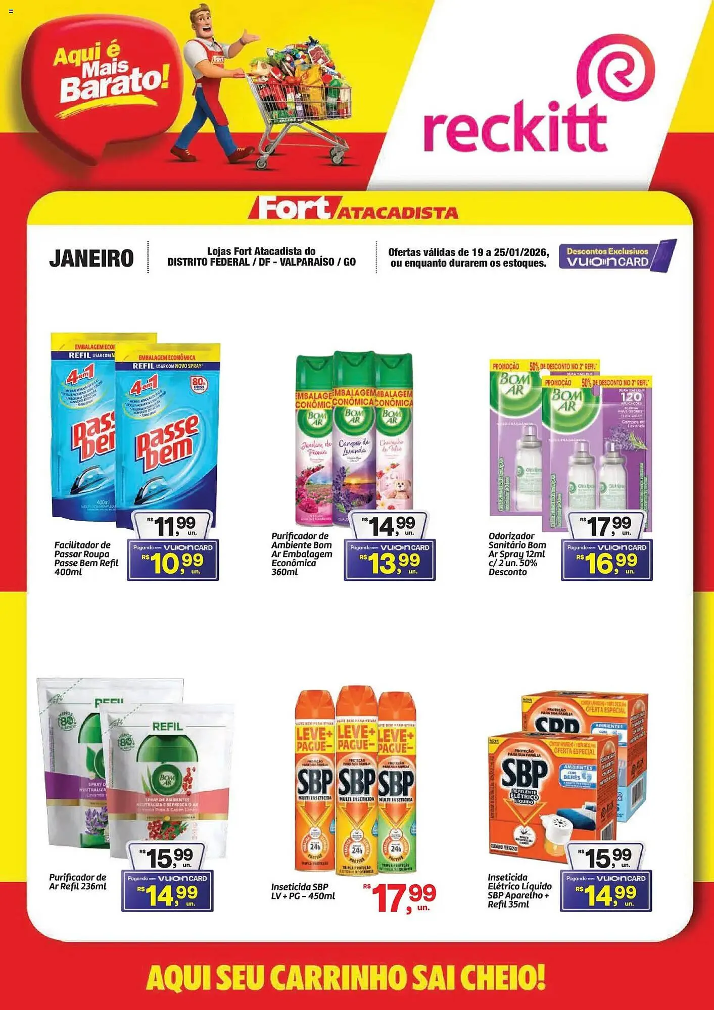 Encarte de Tabloide Fort Atacadista 19 de janeiro até 26 de janeiro 2026 - Pagina 1