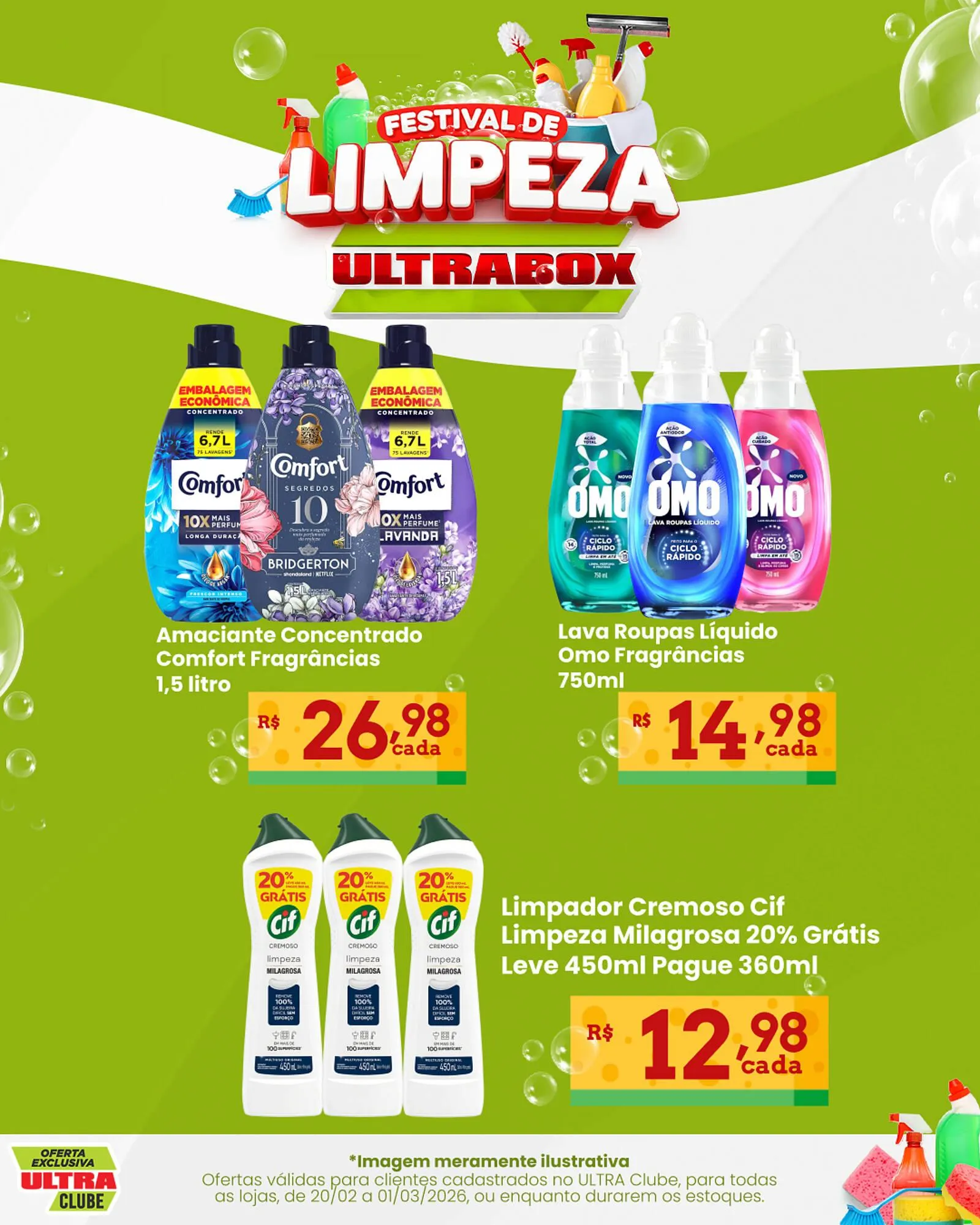 Encarte de Panfleto Ultrabox 21 de fevereiro até 1 de março 2026 - Pagina 1