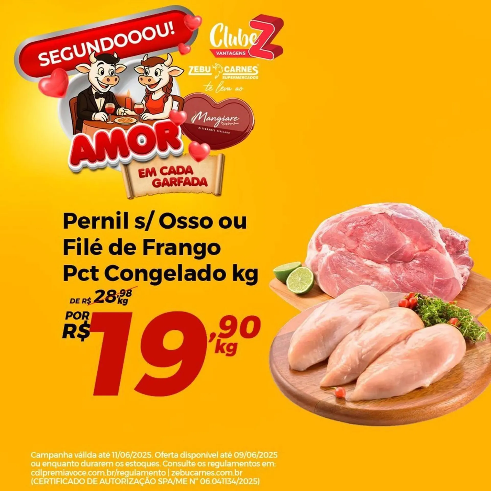 Encarte de Catálogo Zebu Carnes Supermercados 10 de junho até 11 de junho 2025 - Pagina 1