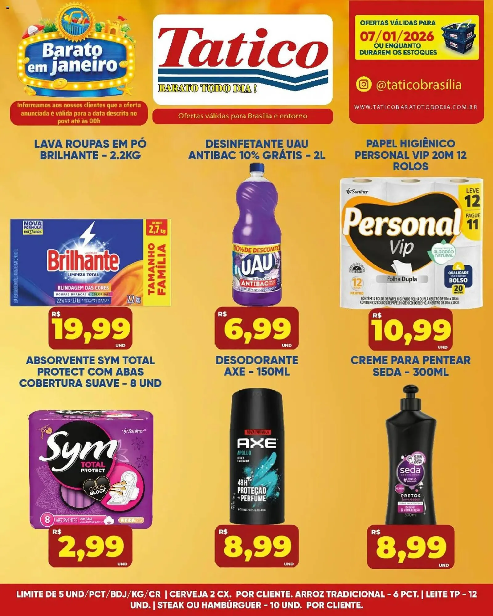 Encarte de Tabloide Tatico 8 de janeiro até 8 de janeiro 2026 - Pagina 31