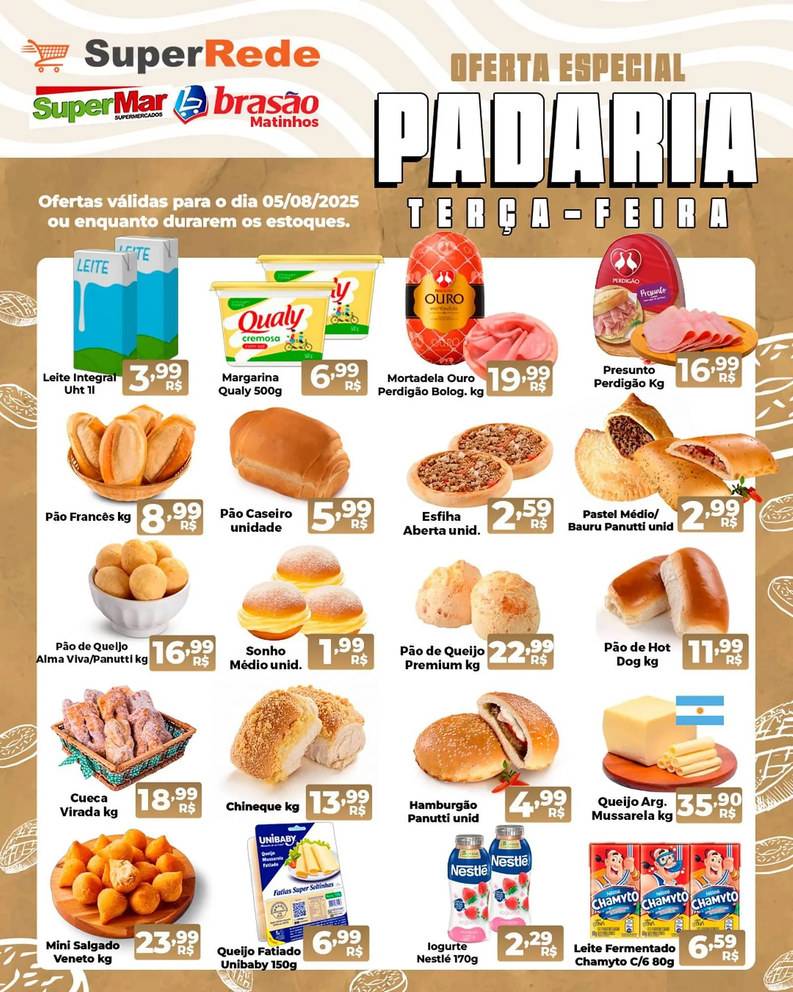 Encarte de Catálogo Super Rede Atacadista 4 de agosto até 5 de agosto 2025 - Pagina 1