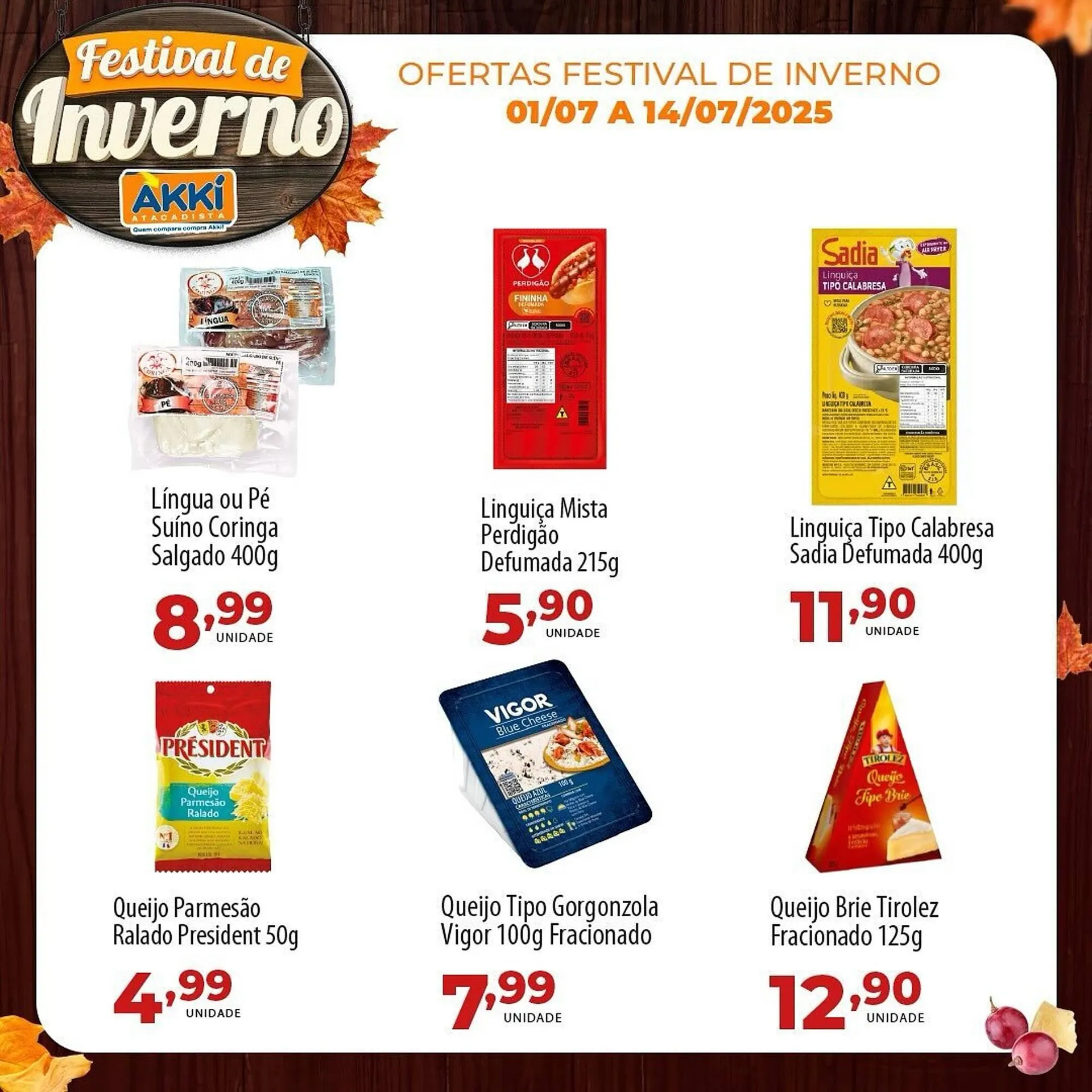 Encarte de Catálogo Akki Atacadista 1 de julho até 14 de julho 2025 - Pagina 2