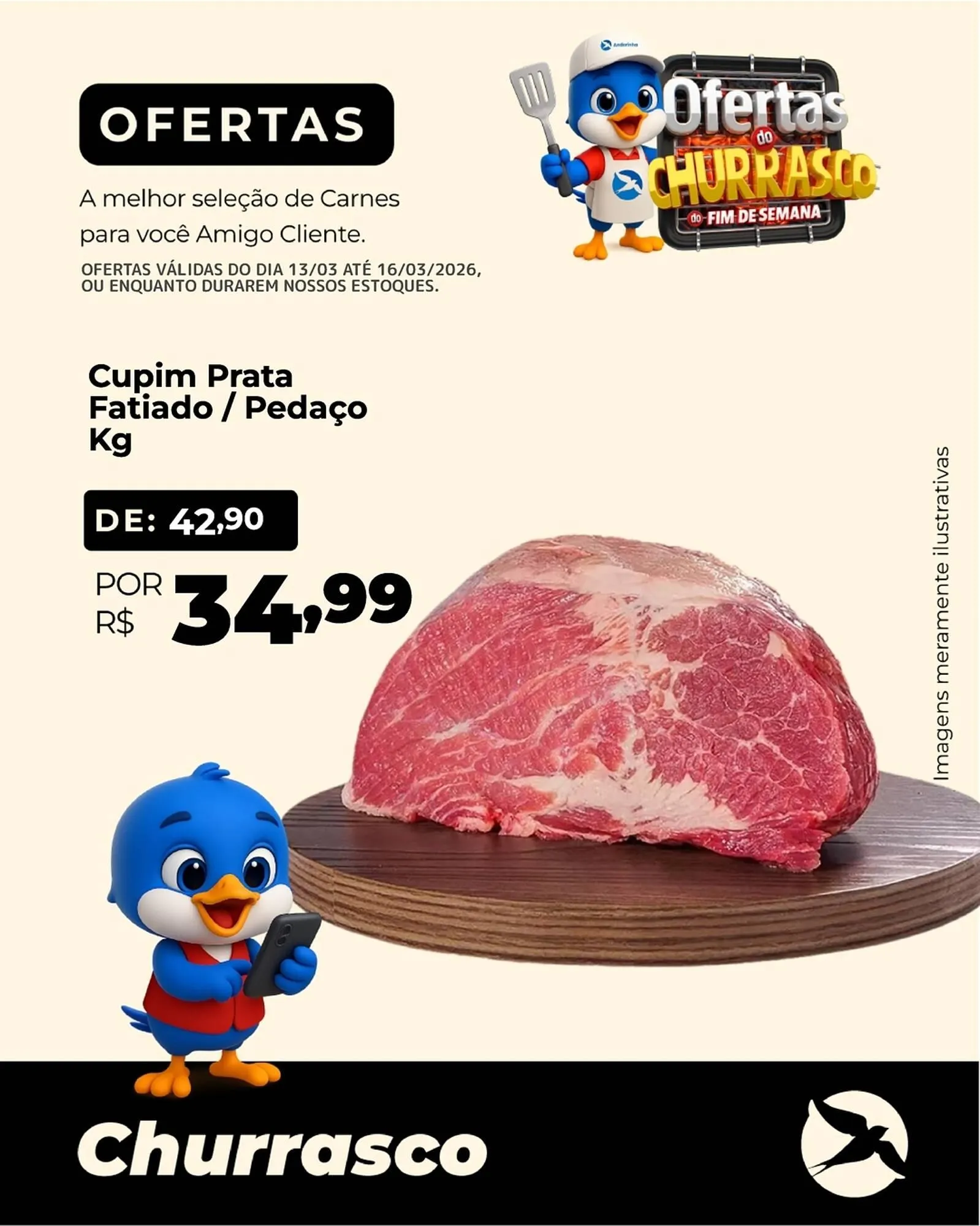 Encarte de Folheto Andorinha Hipermercado 14 de março até 16 de março 2026 - Pagina 4