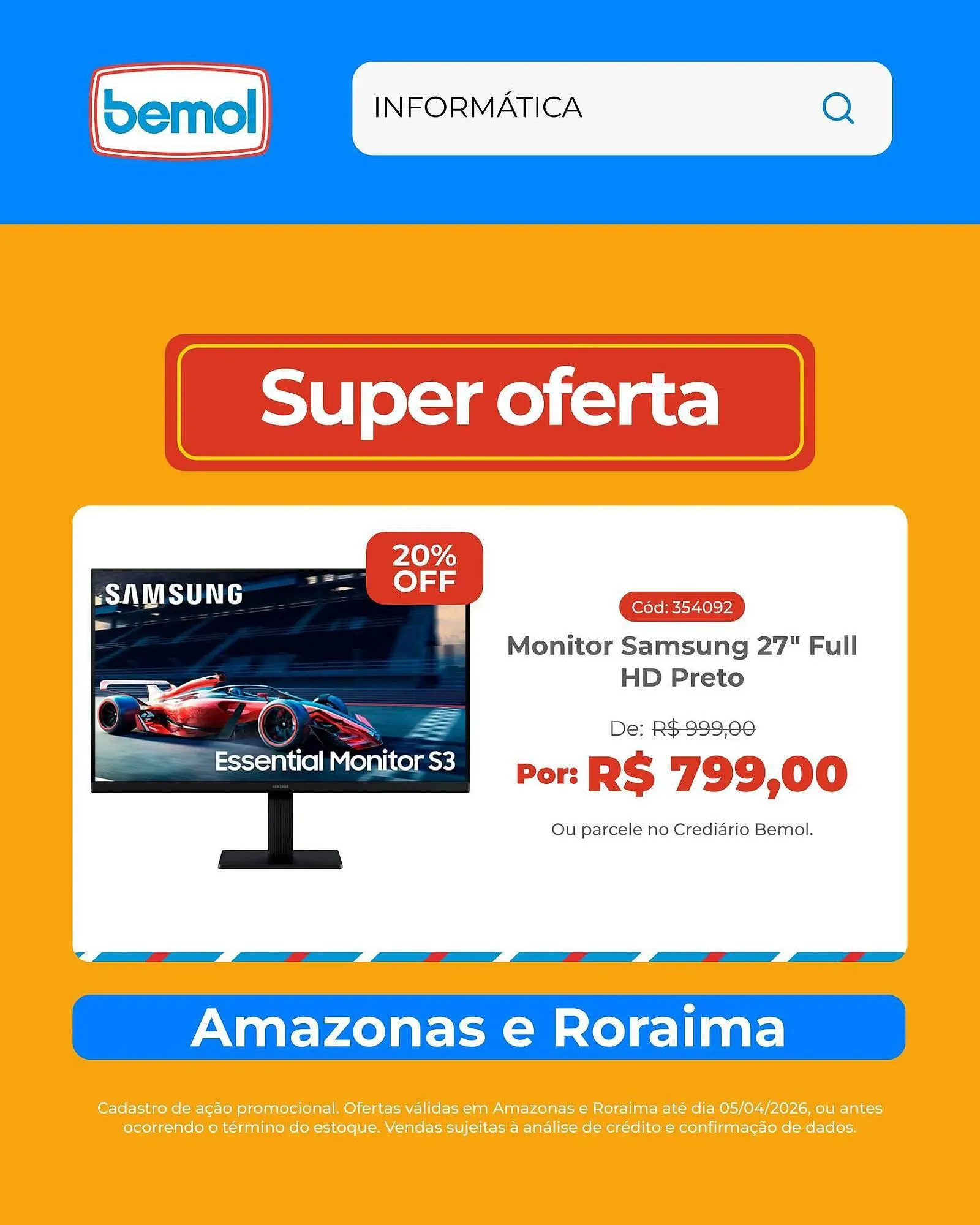 Encarte de Encarte Bemol 5 de abril até 5 de abril 2026 - Pagina 5