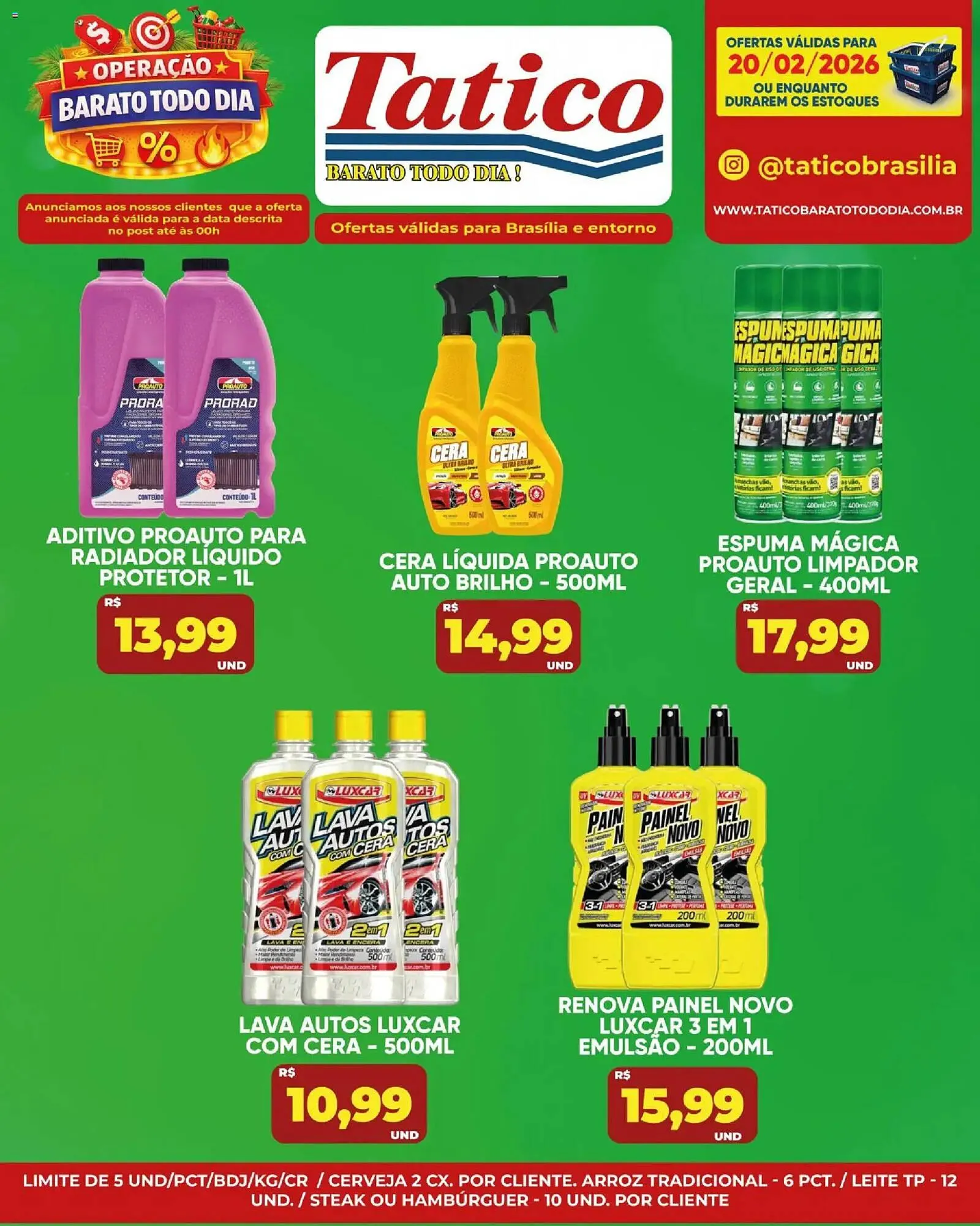 Encarte de Tabloide Tatico 20 de fevereiro até 20 de fevereiro 2026 - Pagina 18