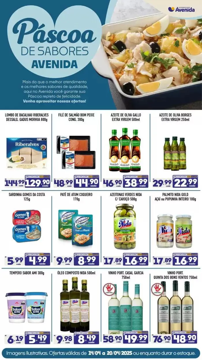 Encarte de Encarte Rede Troyano de Supermercados 14 de abril até 20 de abril 2025 - Pagina 1