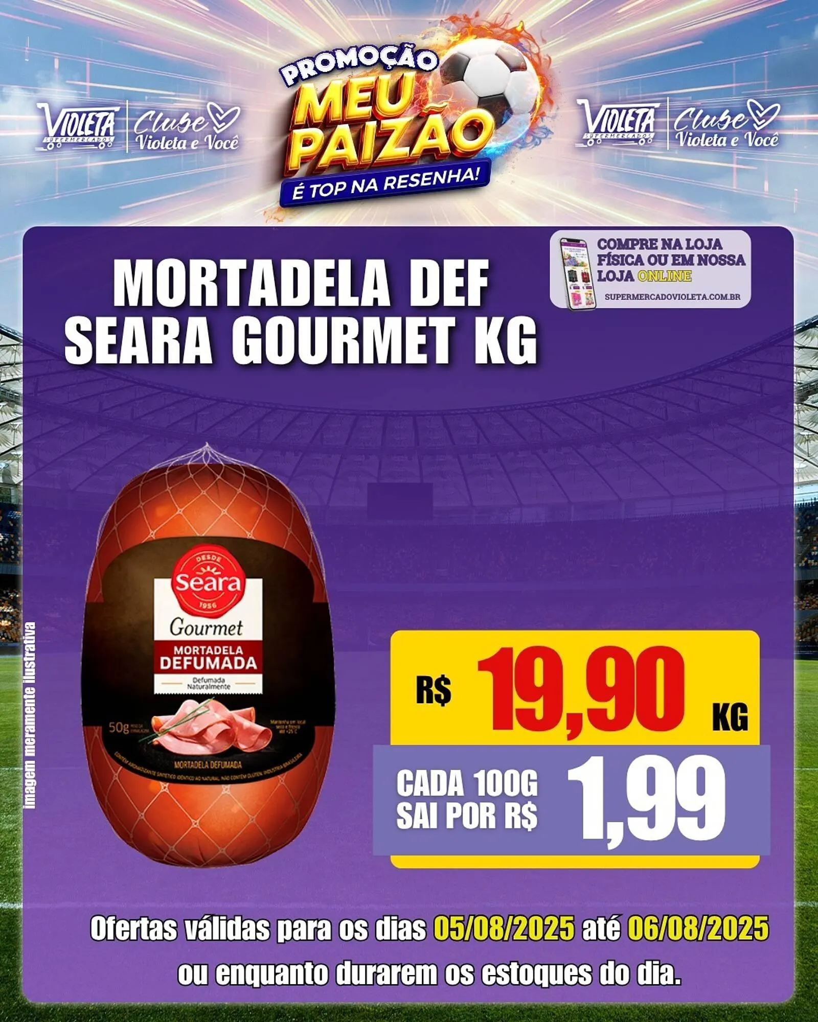 Encarte de Catálogo Violeta Supermercados 5 de agosto até 6 de agosto 2025 - Pagina 5