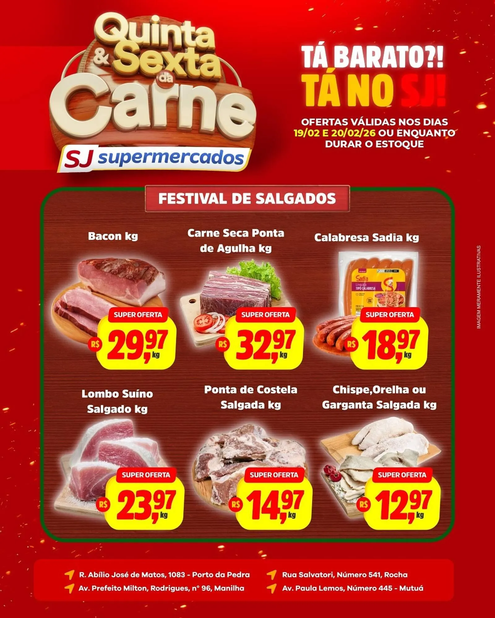 Encarte de Encarte Sj Supermercados 19 de fevereiro até 22 de fevereiro 2026 - Pagina 4