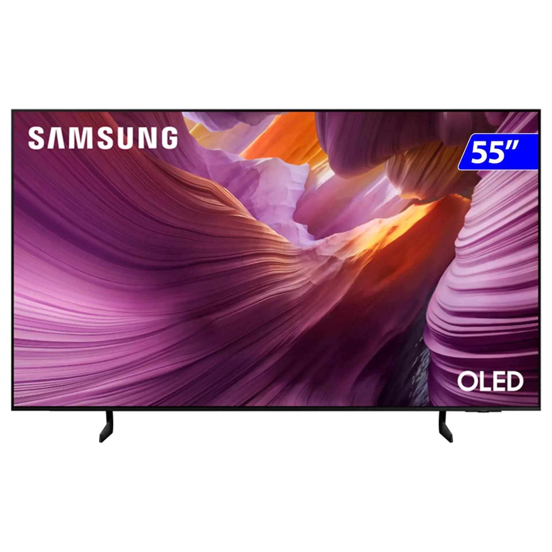 Smart TV Samsung OLED 55" 4K Wi-Fi Tizen Processador com AI QN55S85FAGXZD