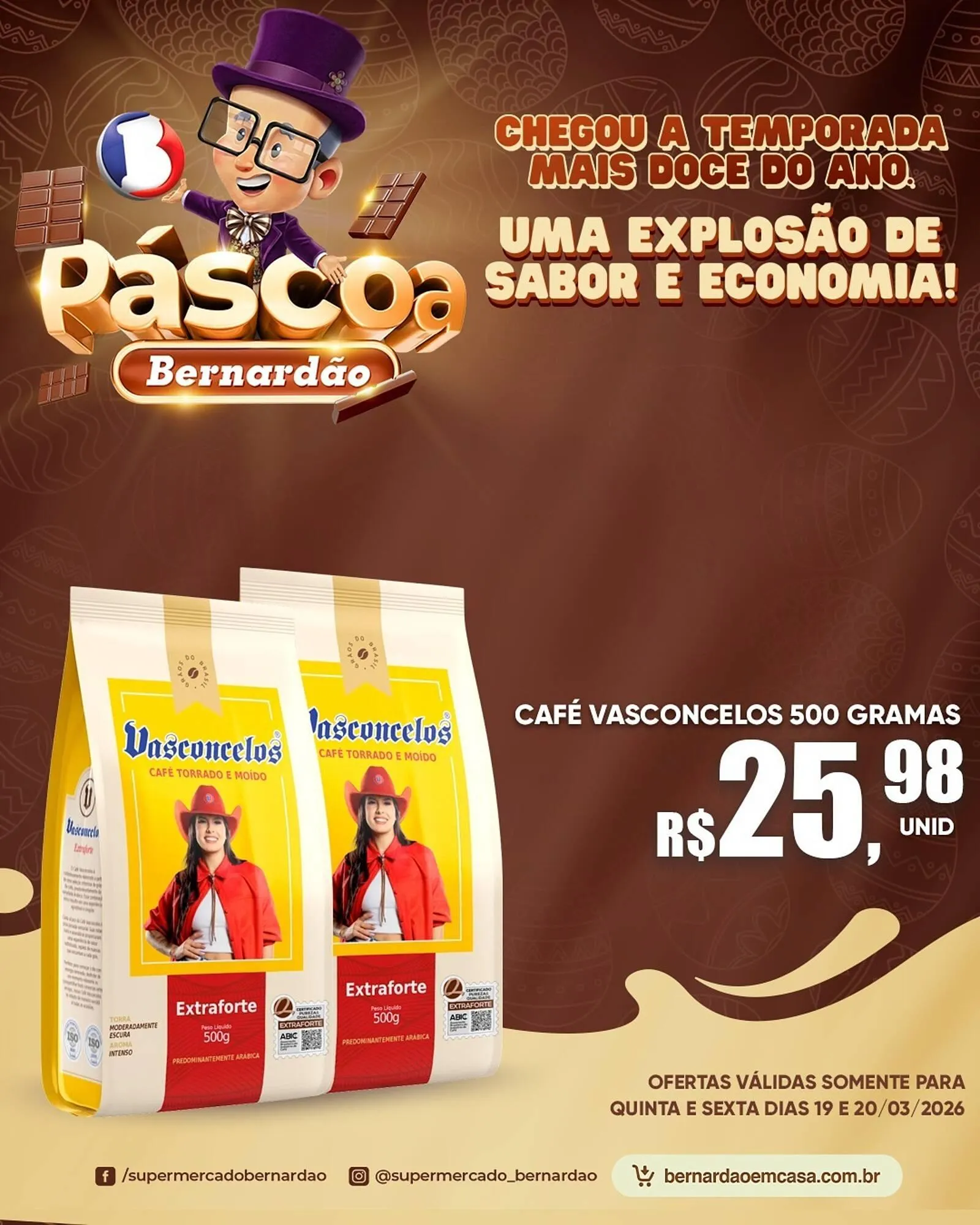 Encarte de Catálogo Supermercado Bernardão 19 de março até 20 de março 2026 - Pagina 3